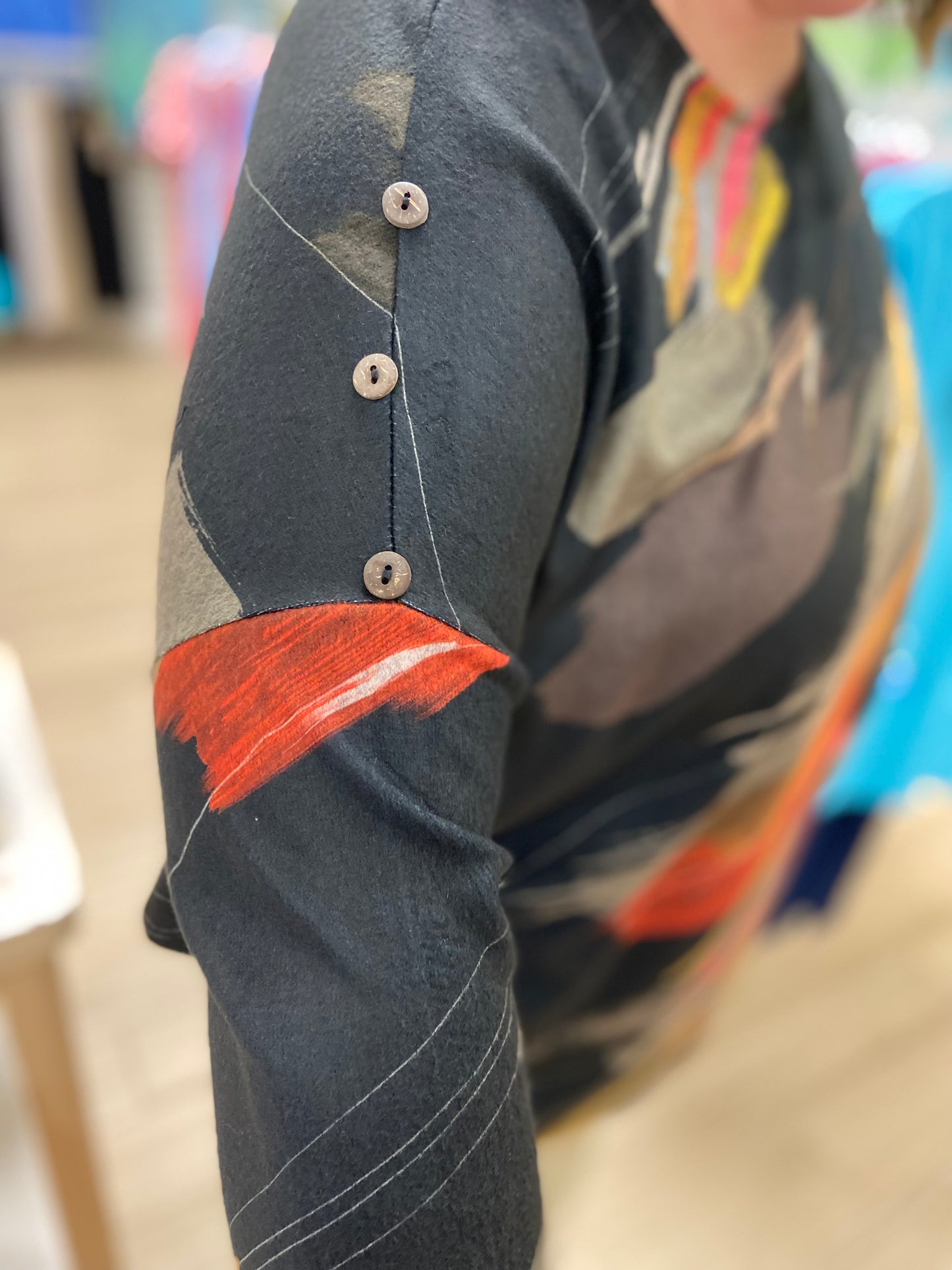 Jess & Jane FB9 Cozy Drop Shoulder Top