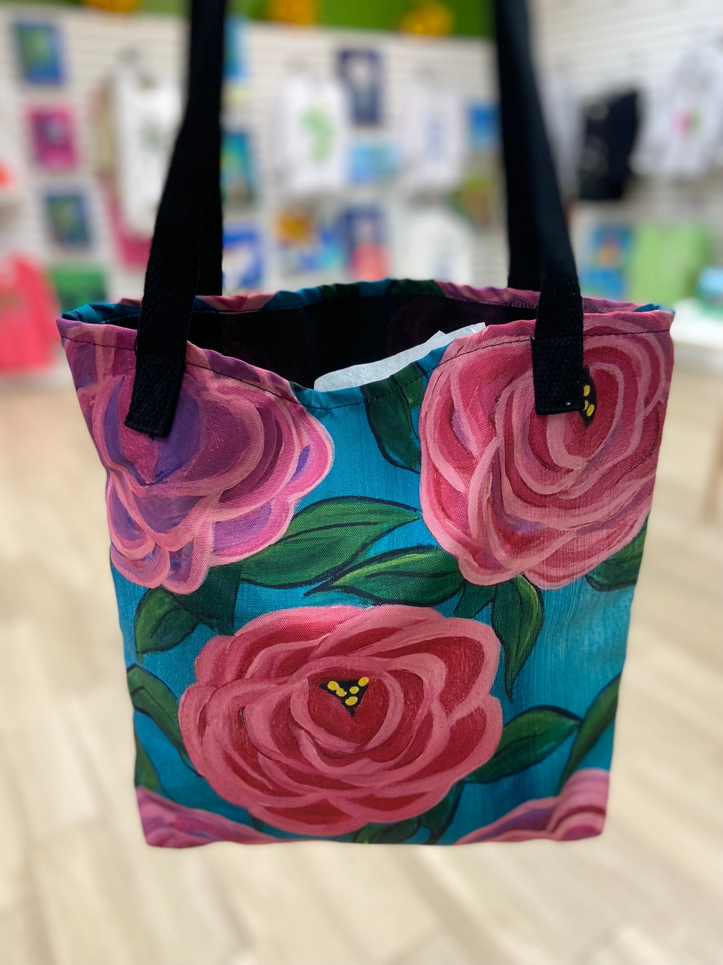Peg Artist Print Tote Bags