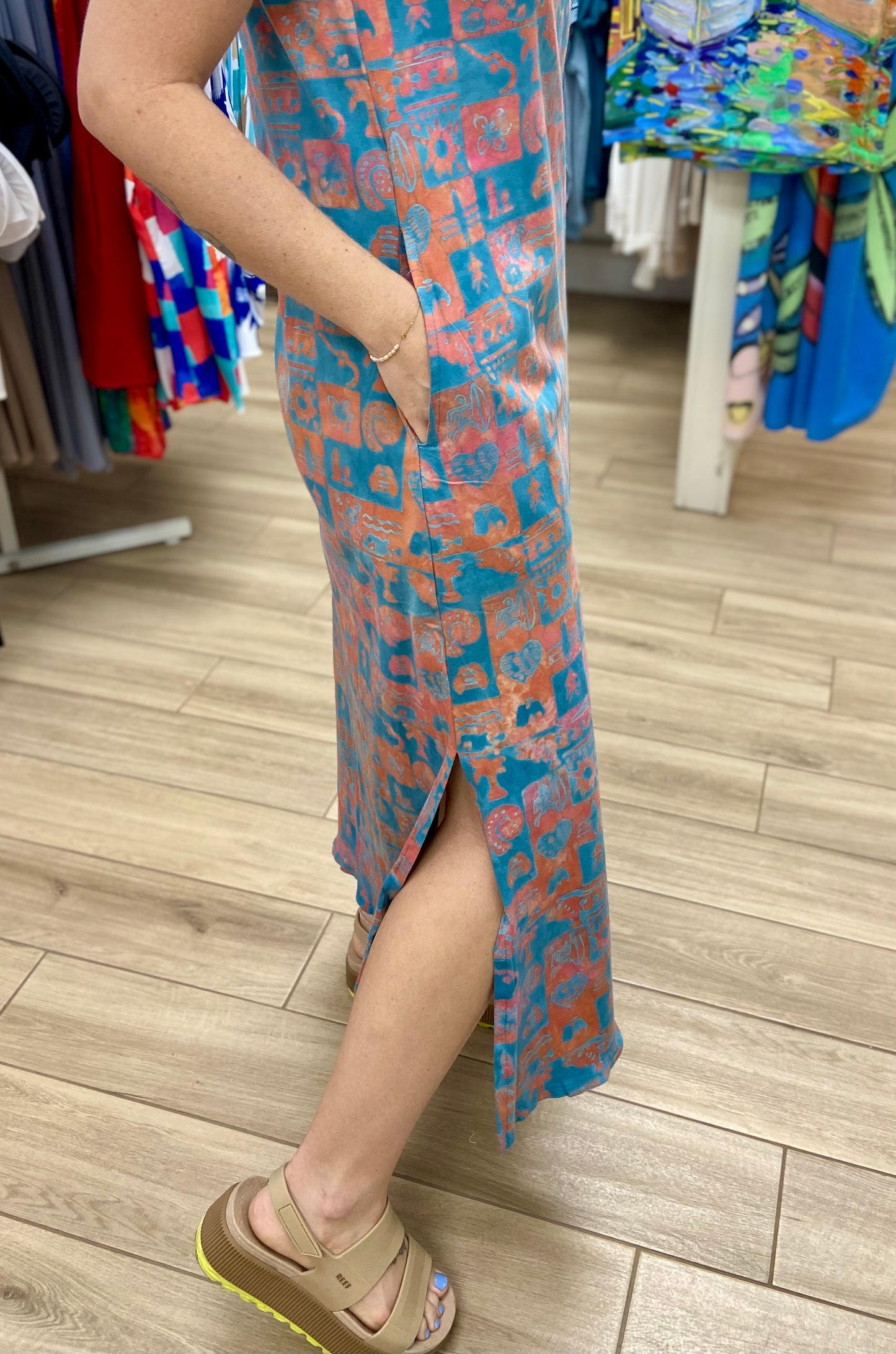 Rum Reggae RR116LP Maxi Dress