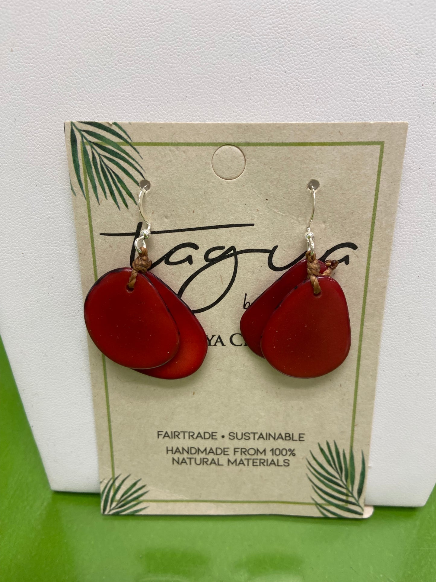 Tagua Fiesta Earring
