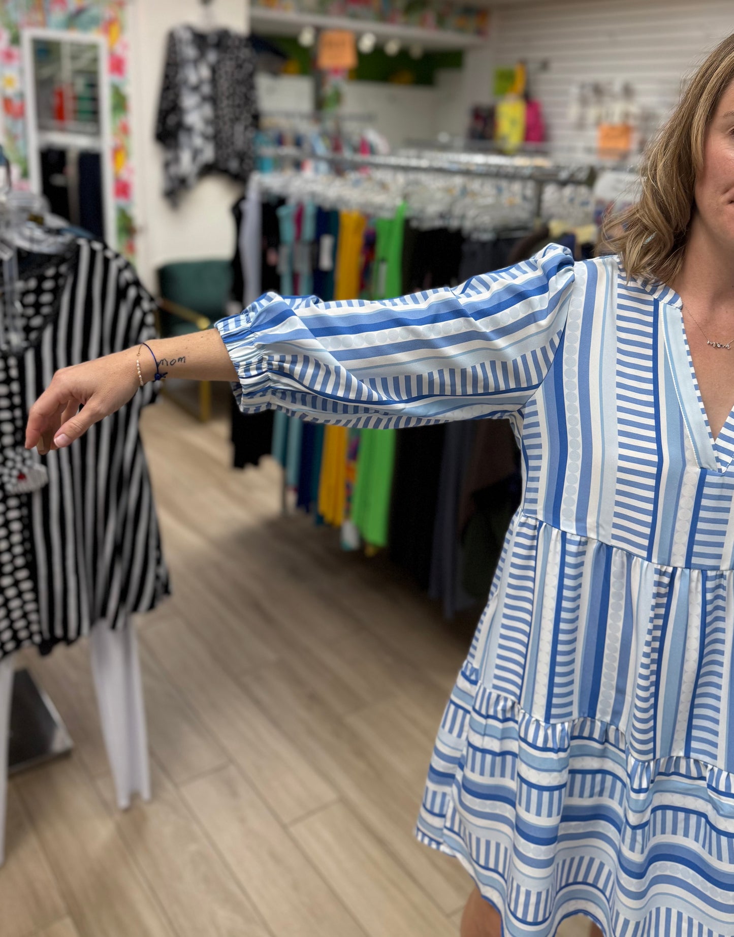 Mary Square Cooper Dress