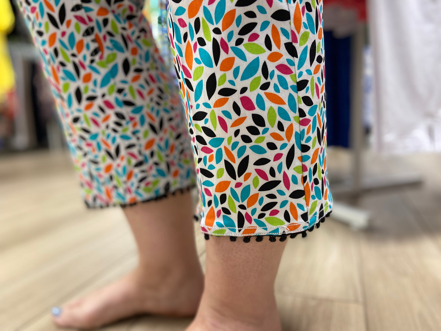 Slimsation M25715PM Print Capris