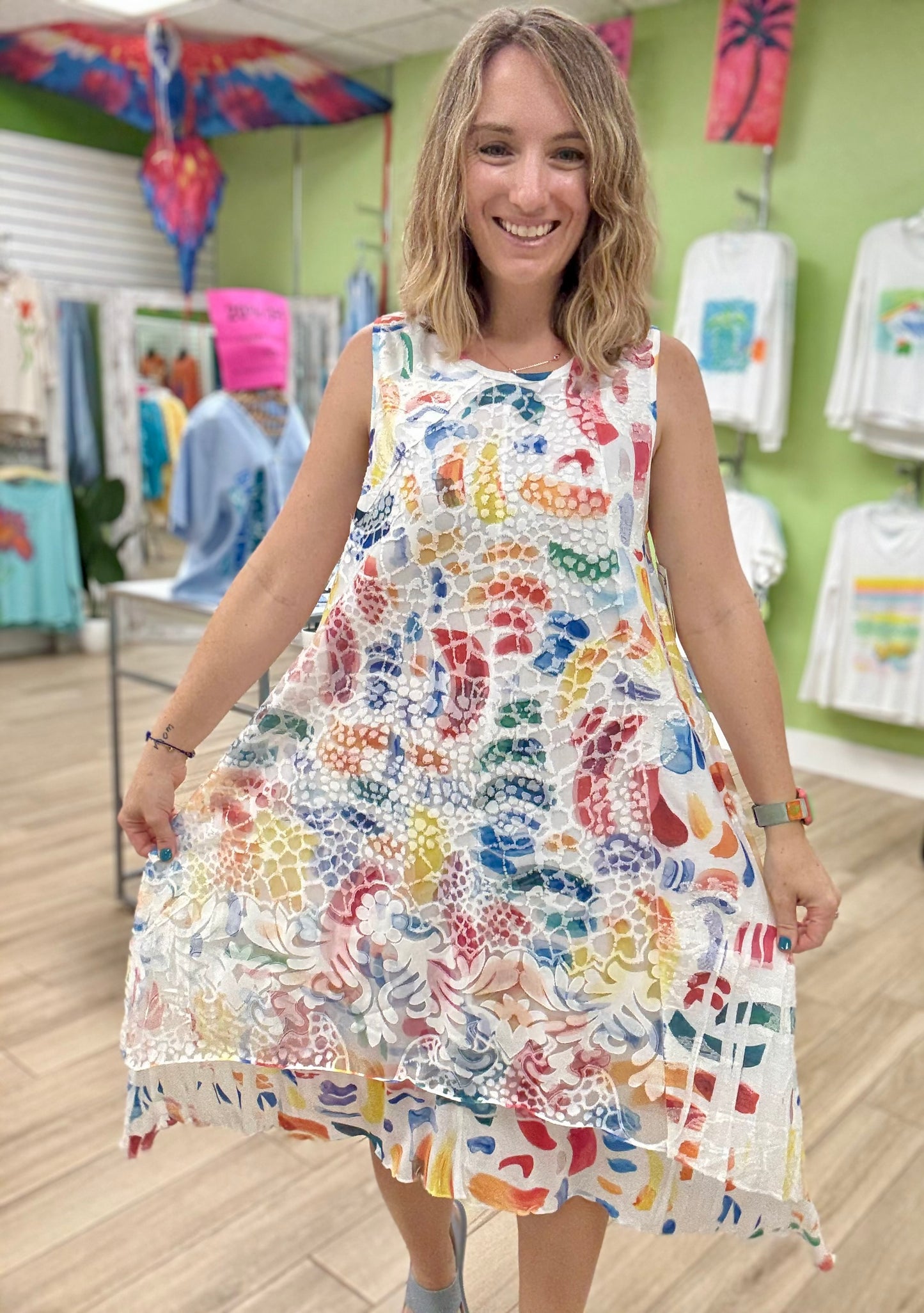 Impulse 568 Layer Tank Dress