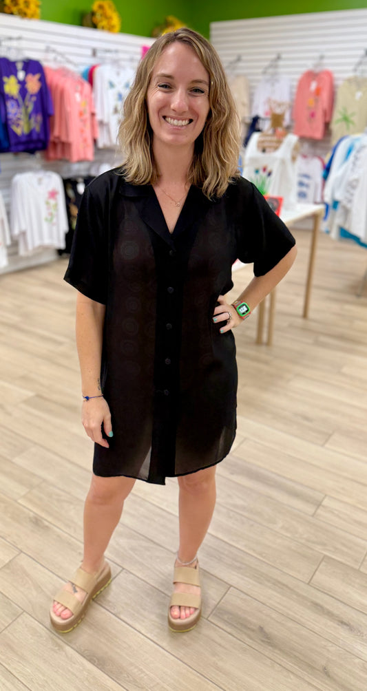 La Palapa Swim Coverup Top