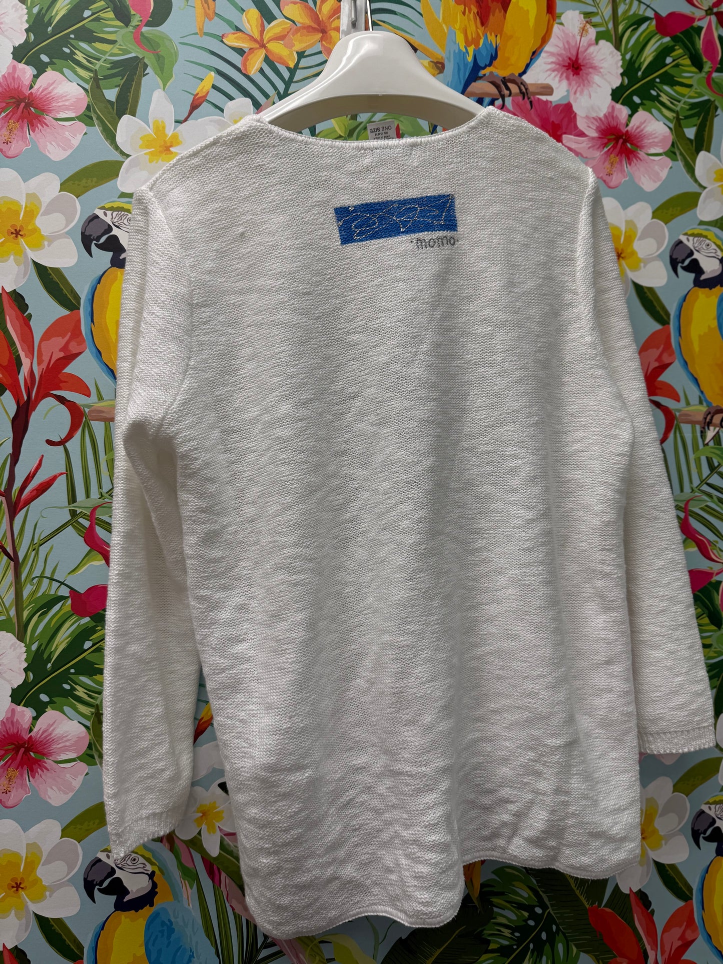 MoMo Sweater - Blue Bars