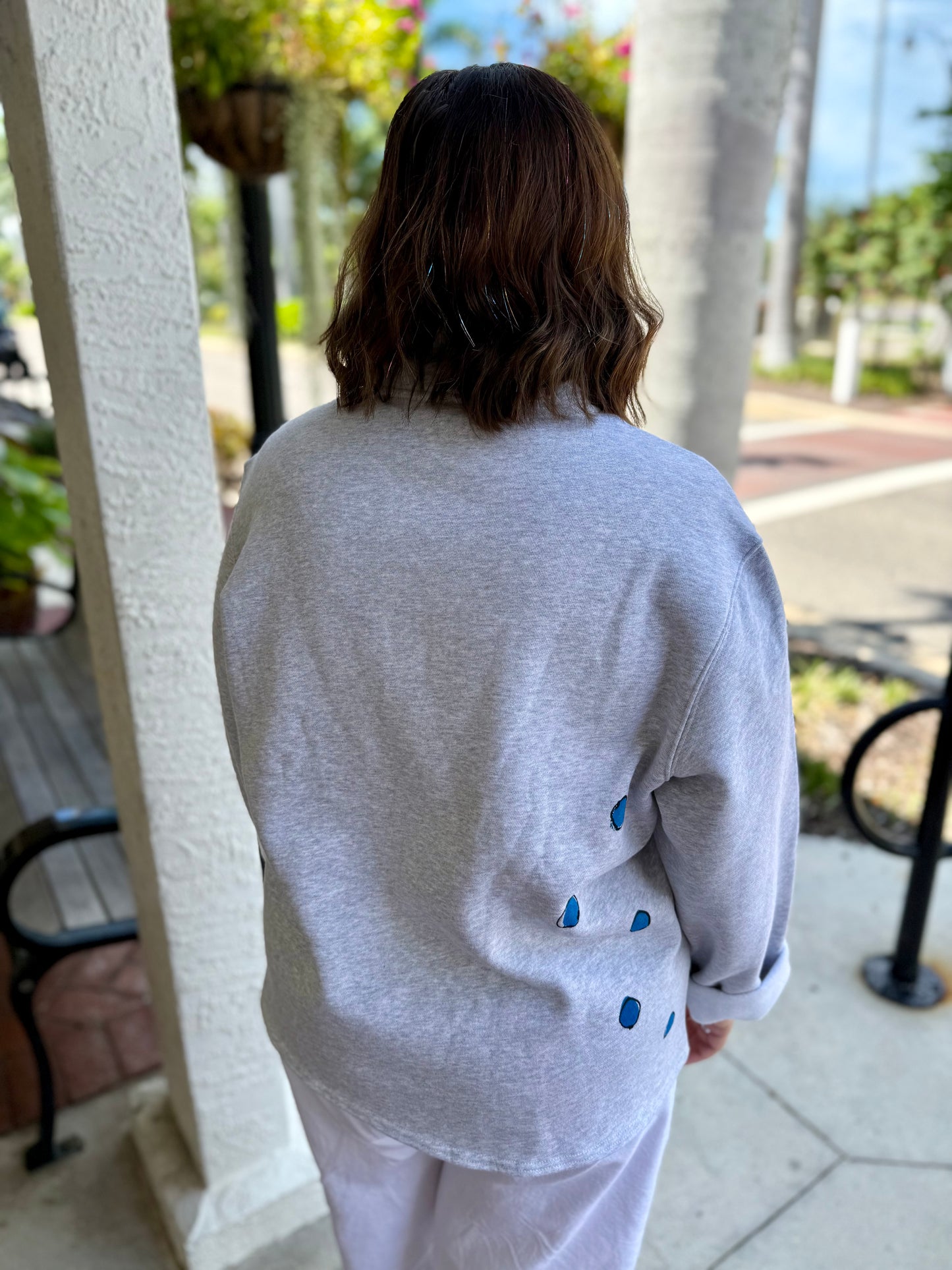 Victoria Painted Bubble Fish Fleece