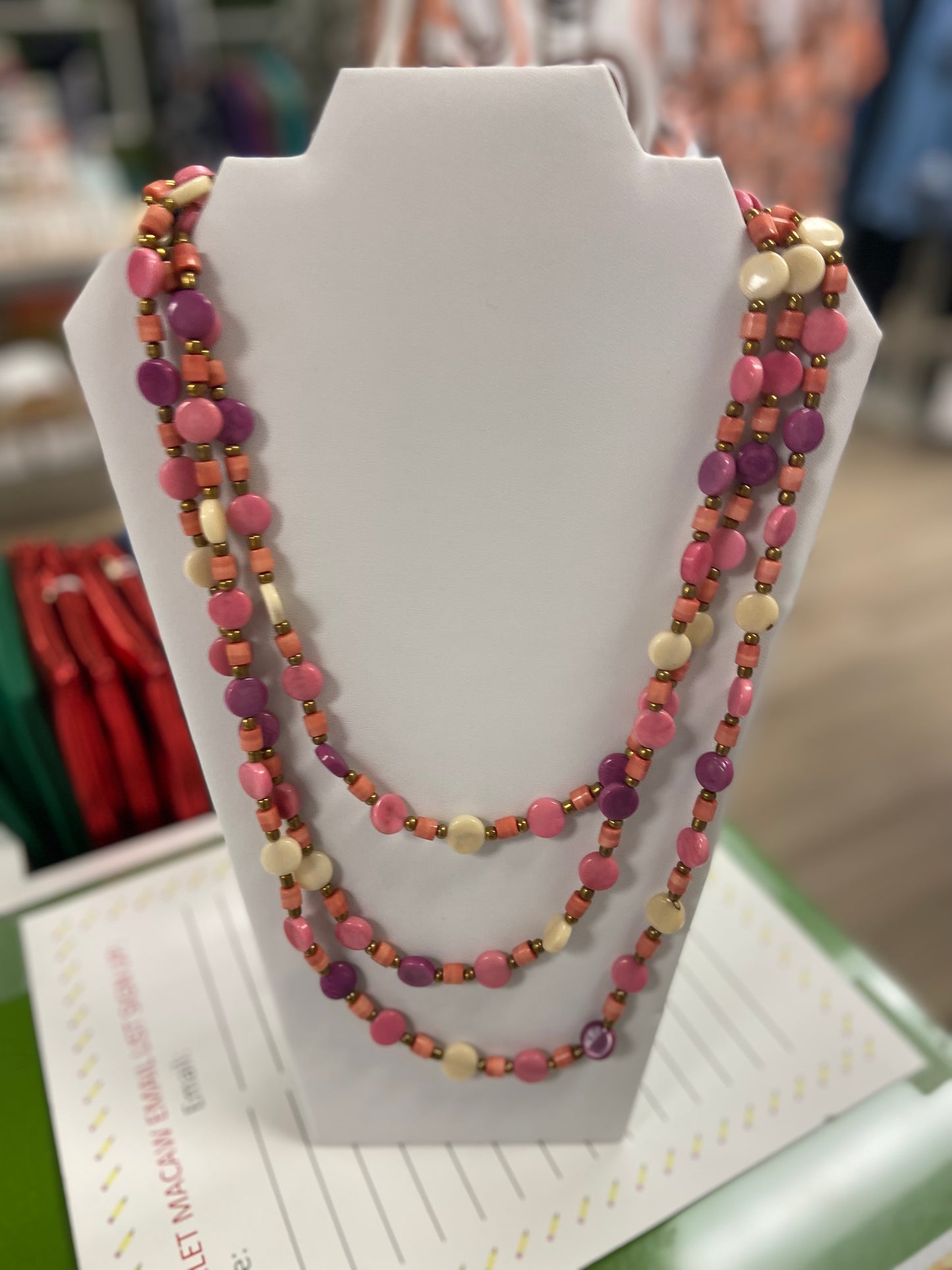 Tagua Saskia Necklace