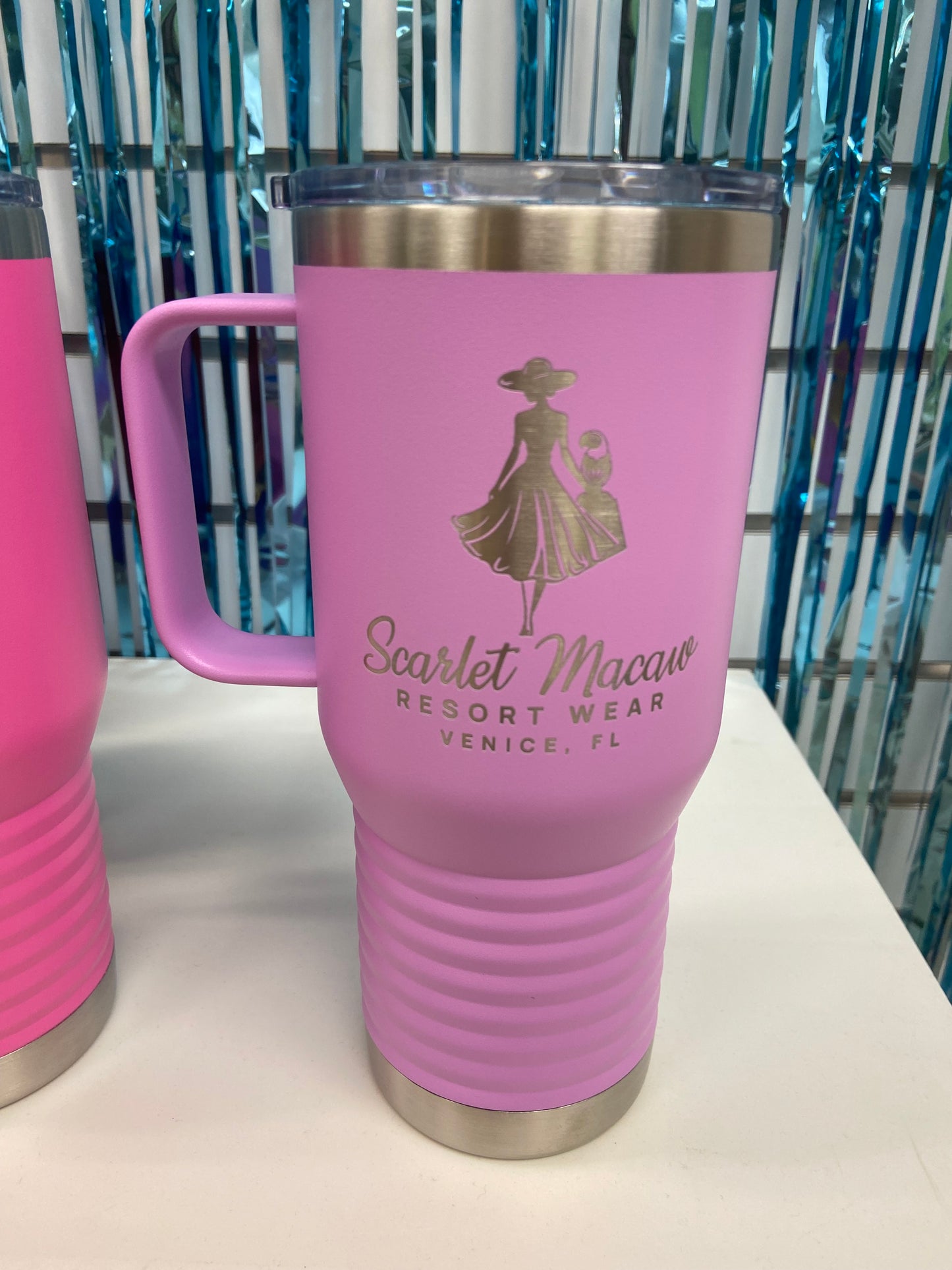 Scarlet Macaw 20 oz Tumbler Travel Mug