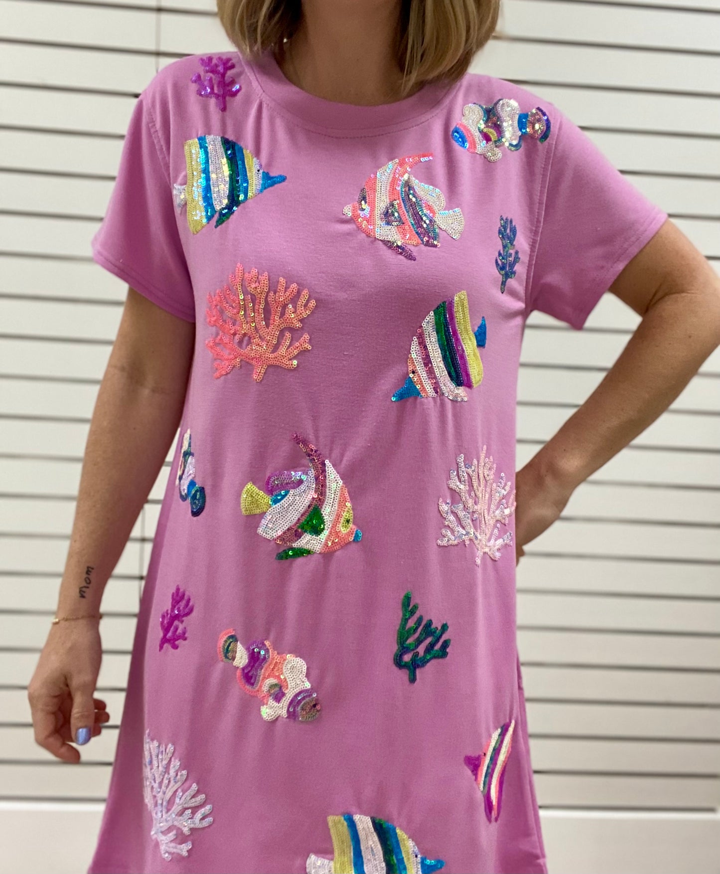 Mary Square Anna Fish Dress