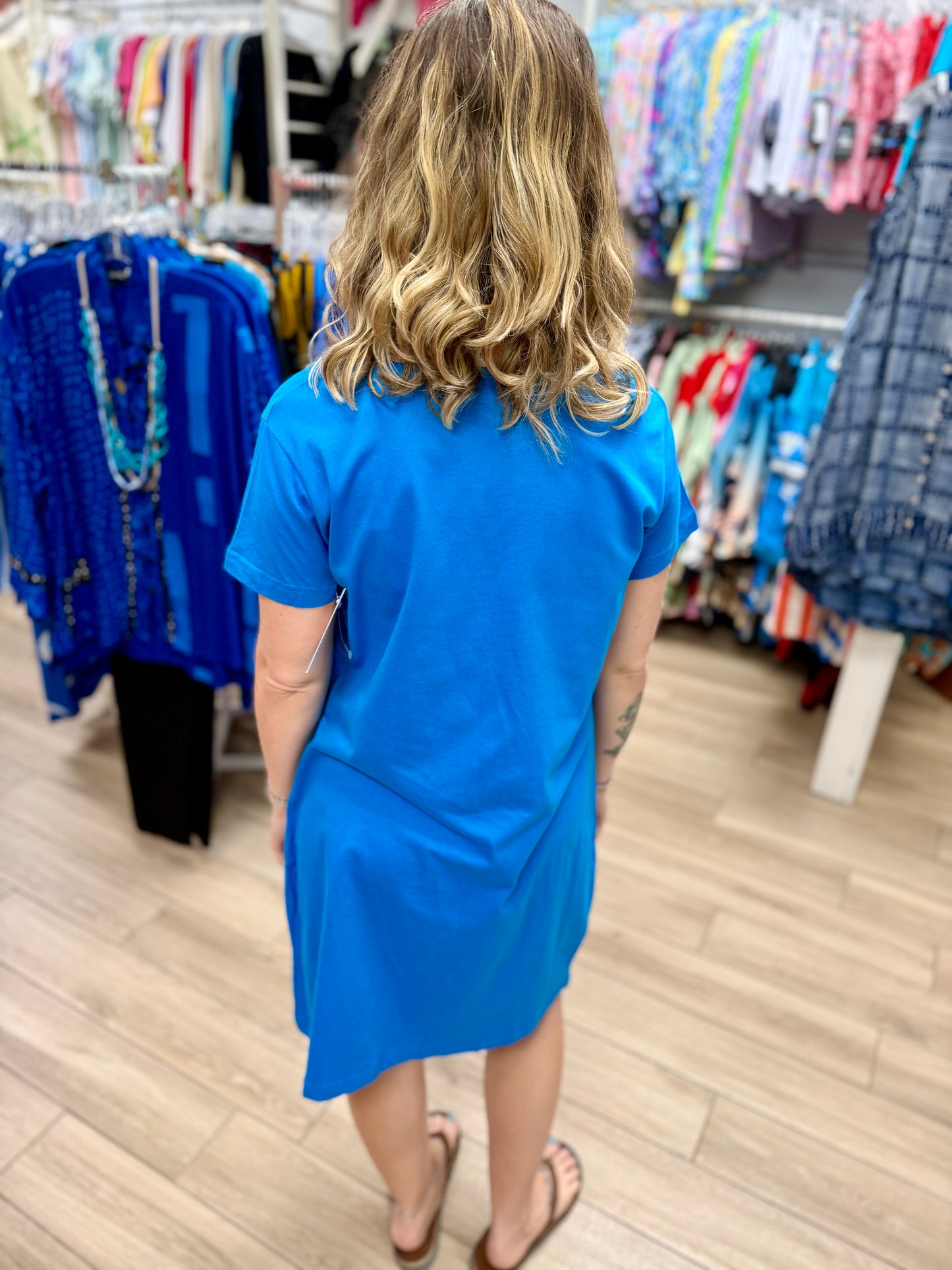 Marushka LFD Big Sea Turtle Dress