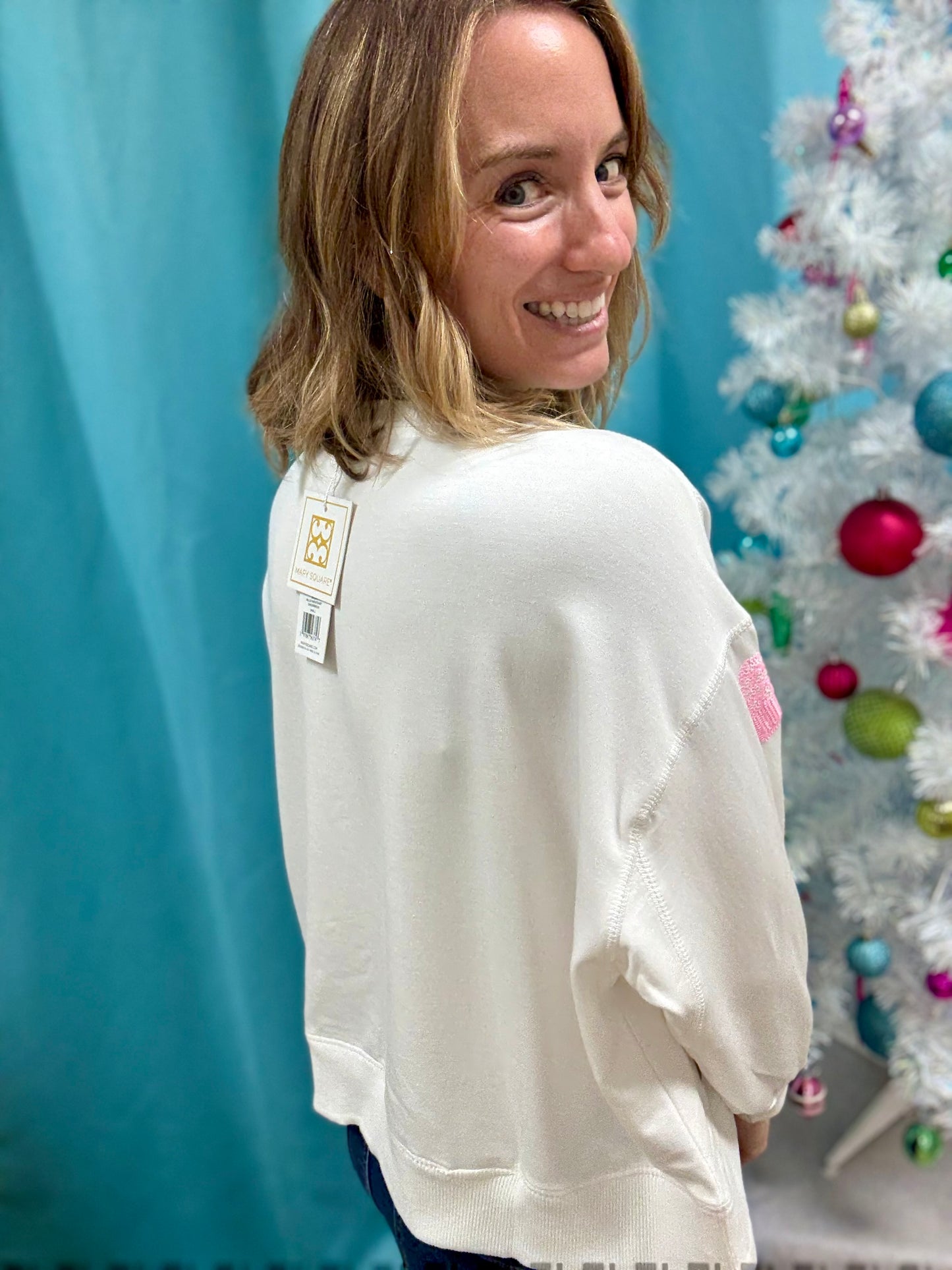 Mary Square Millie Gingerbread Sweatshirt