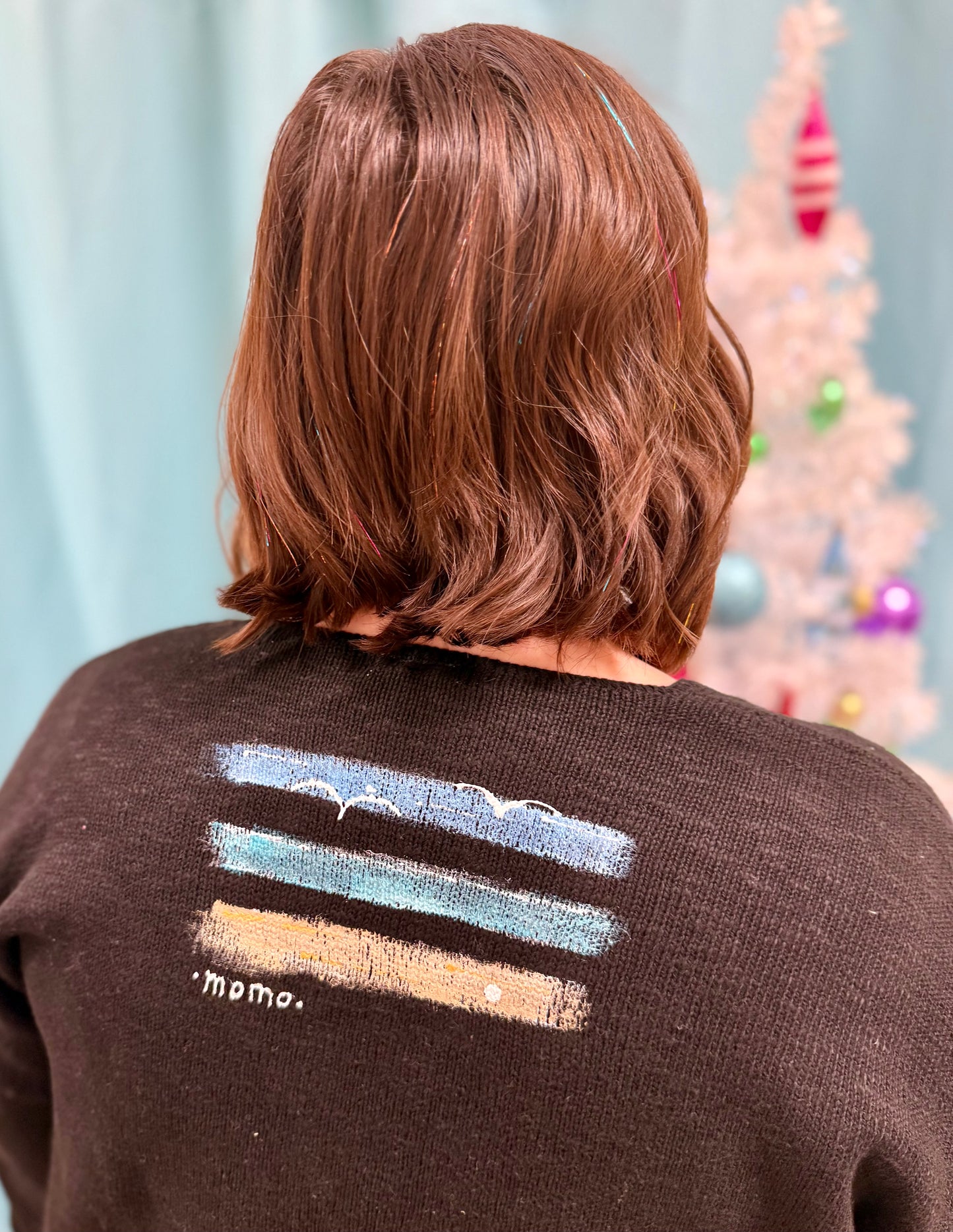 MoMo Sweater - Sand Dollar Ornament