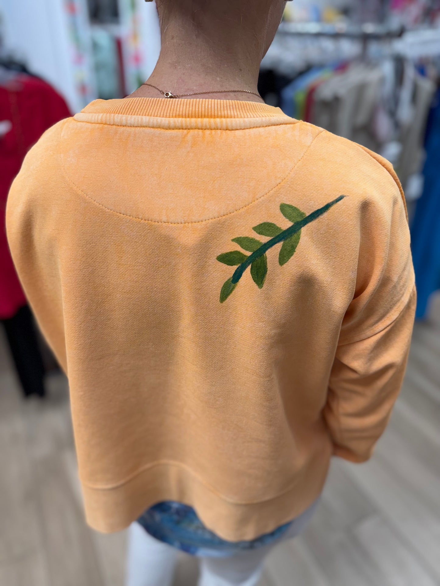 Peg Painted Garden Party Sweatshirt