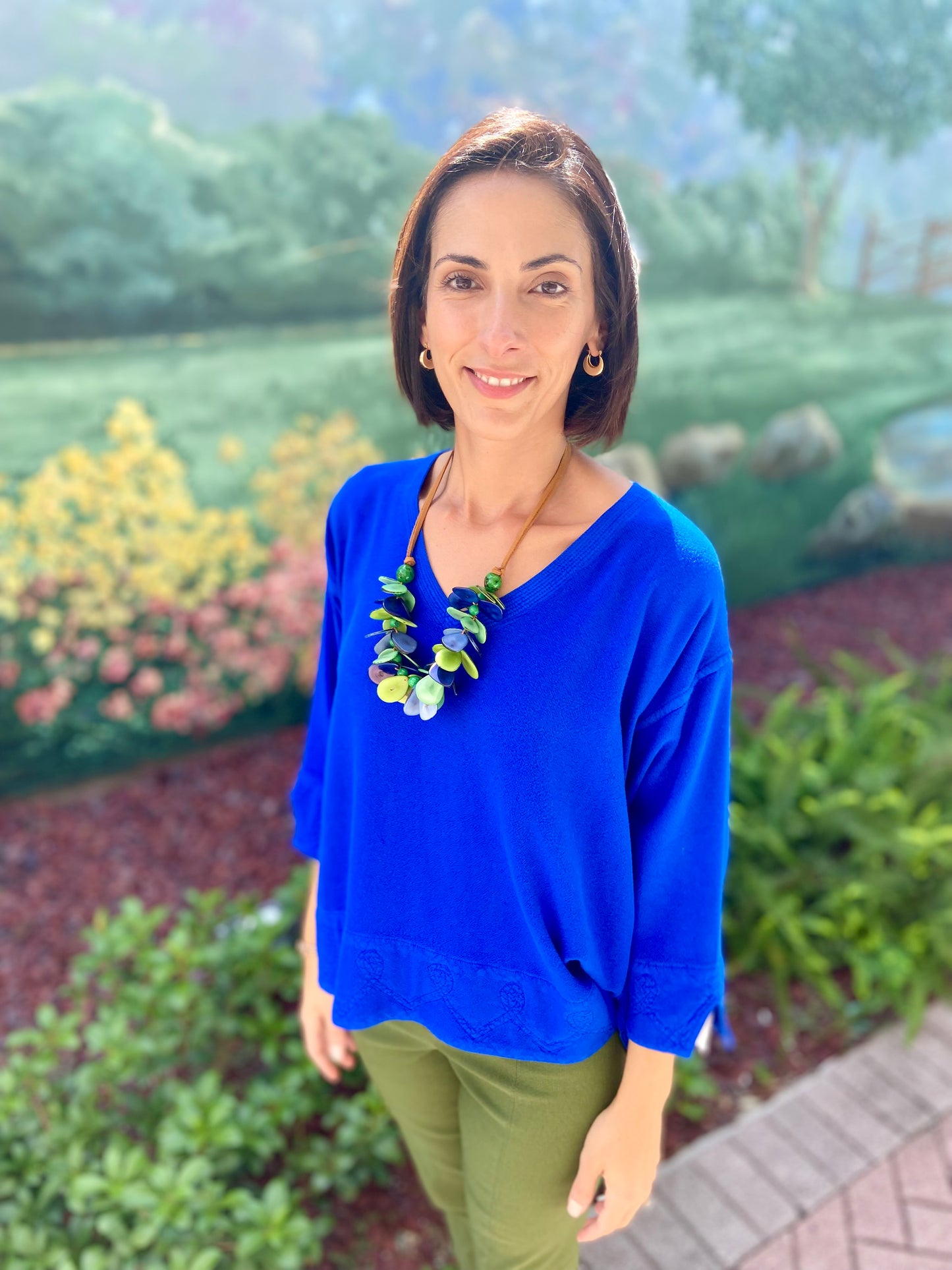 Dairi 2220 Trim Detail One Size Top