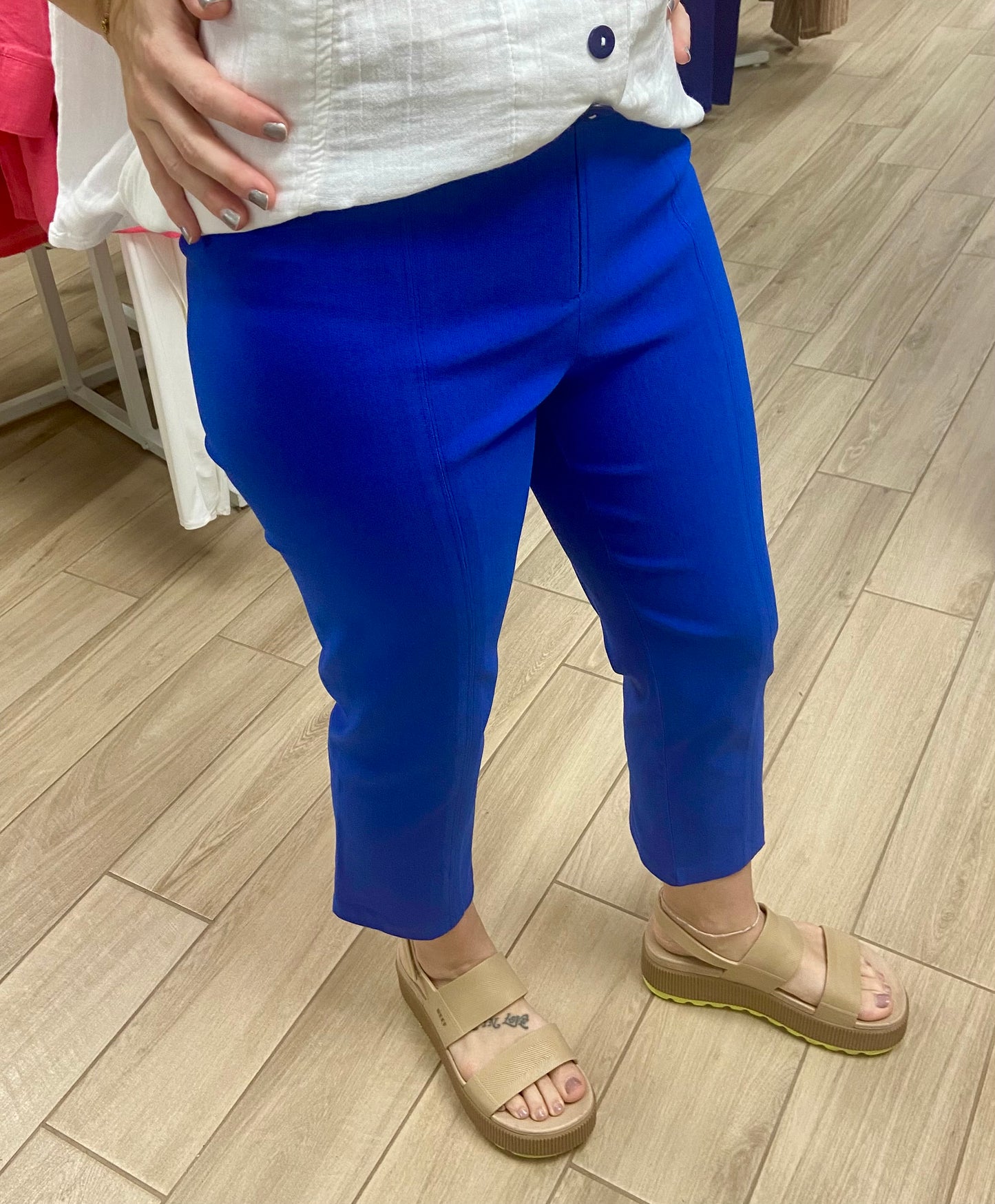 Klaveli Kennedy Slit Back Capri