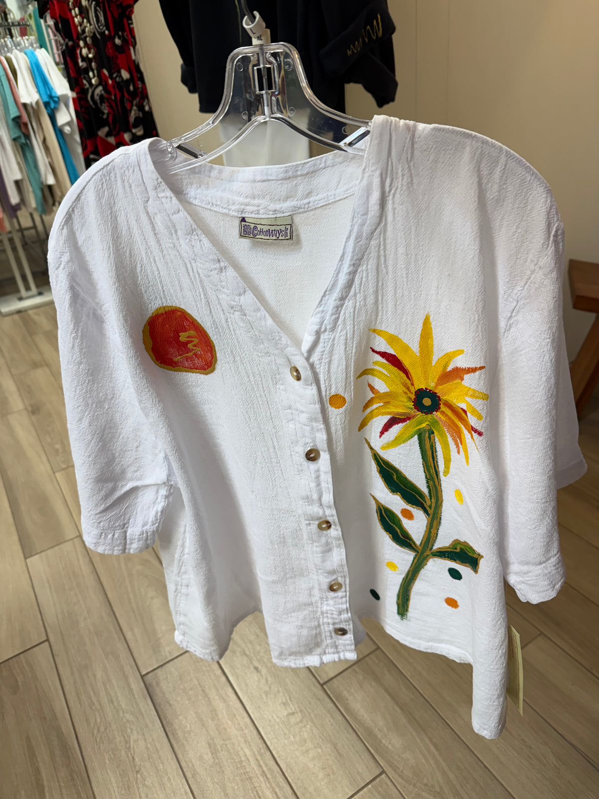Peg Painted Miabella Floral Tops