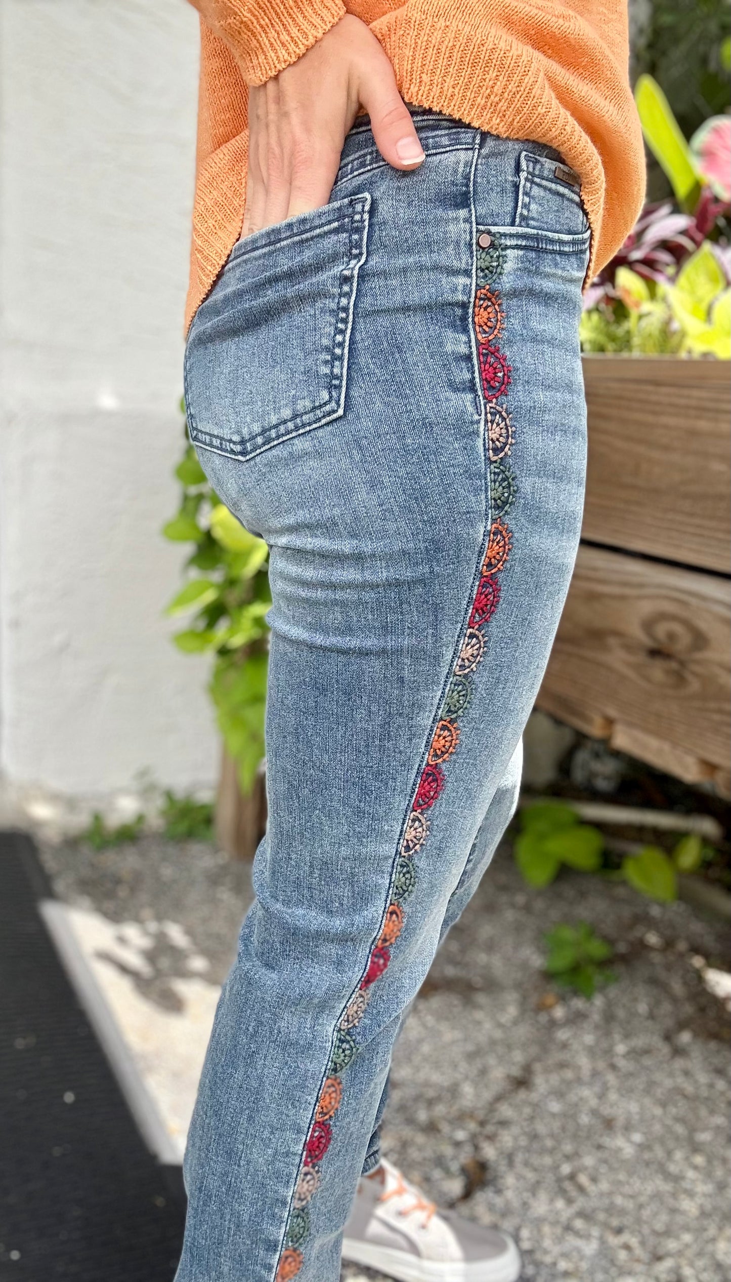 FDJ 2281669 Embroidered Jeans