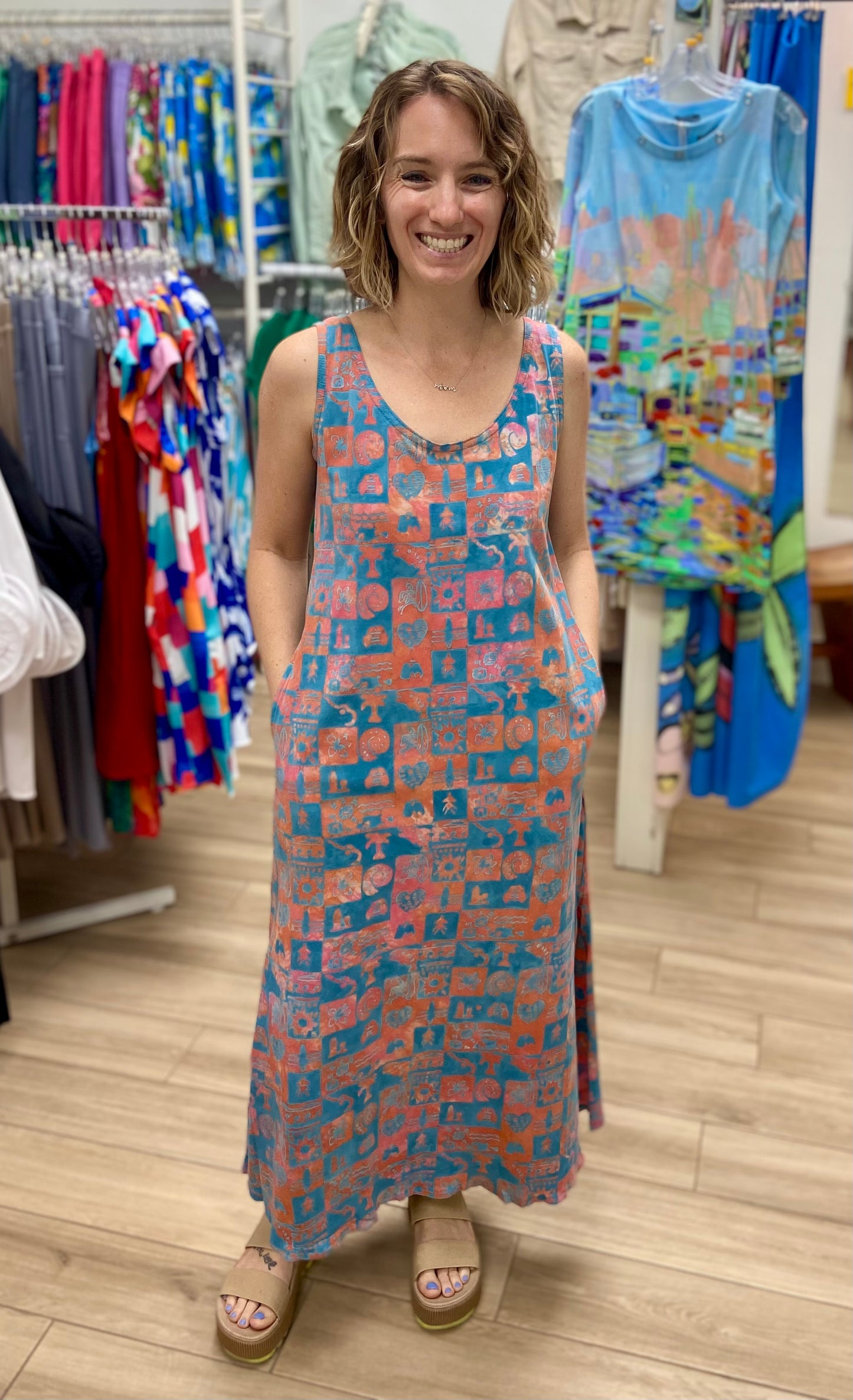 Rum Reggae RR116LP Maxi Dress