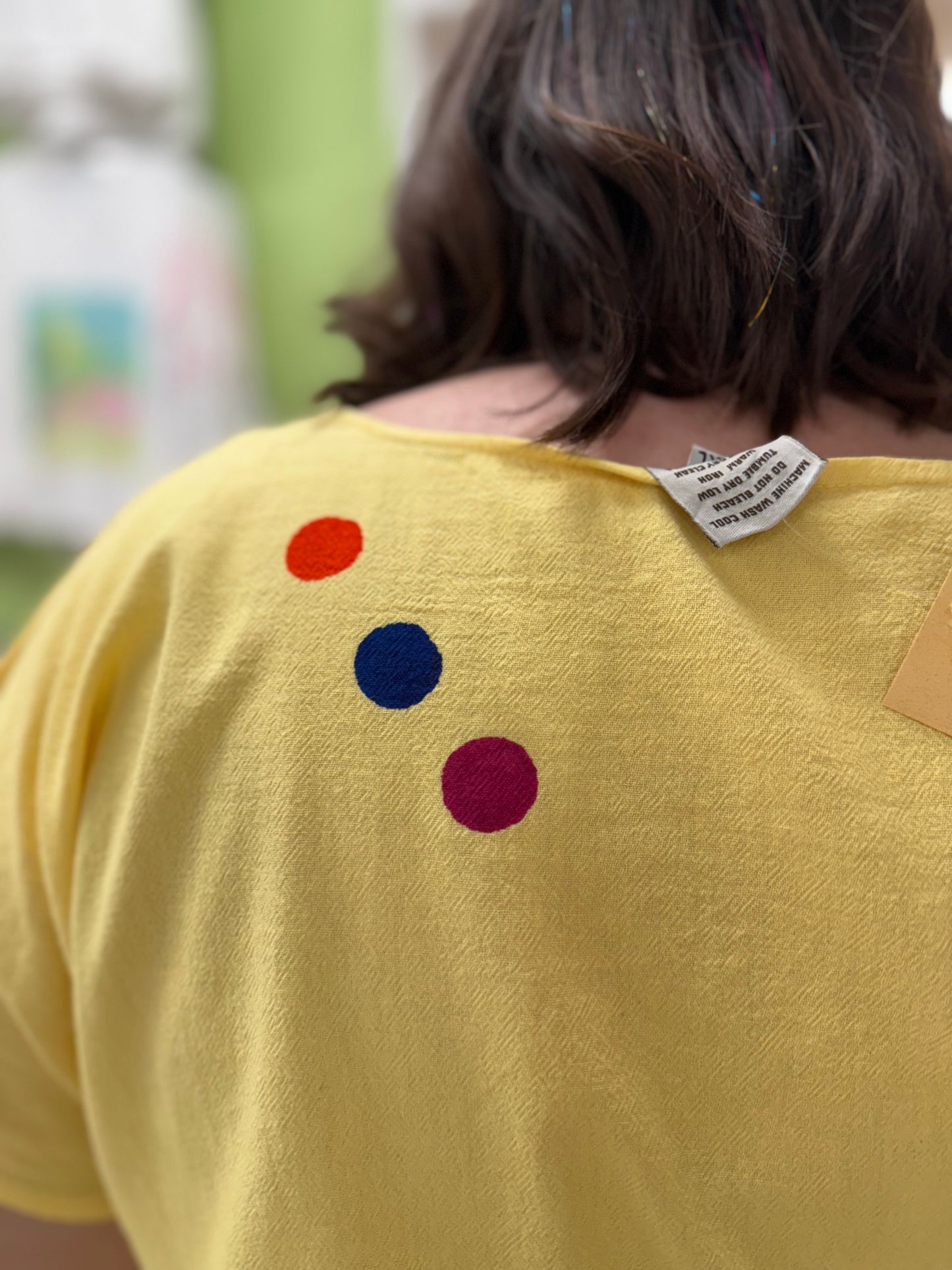 Peg 68 Painted Bird Trio Top