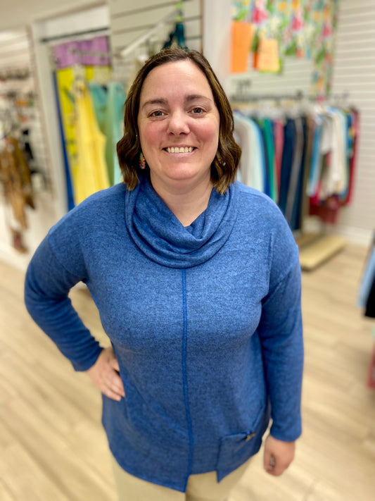 Jess & Jane VP2 Cozy Cowl Top