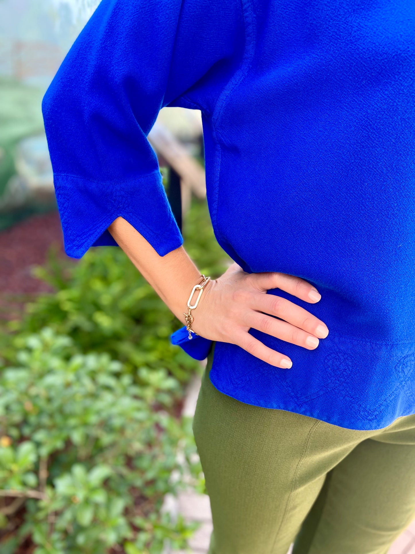 Dairi 2220 Trim Detail One Size Top