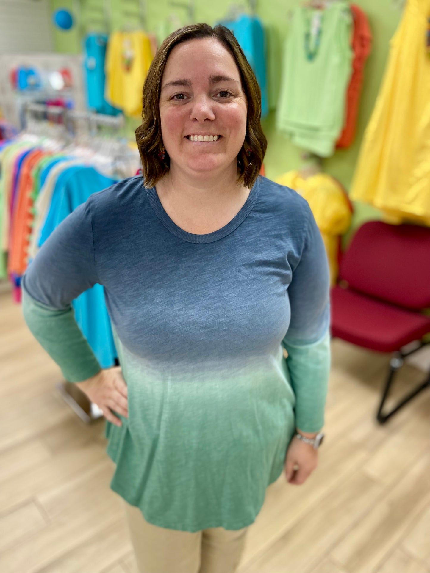 Jess & Jane M106 Print Top