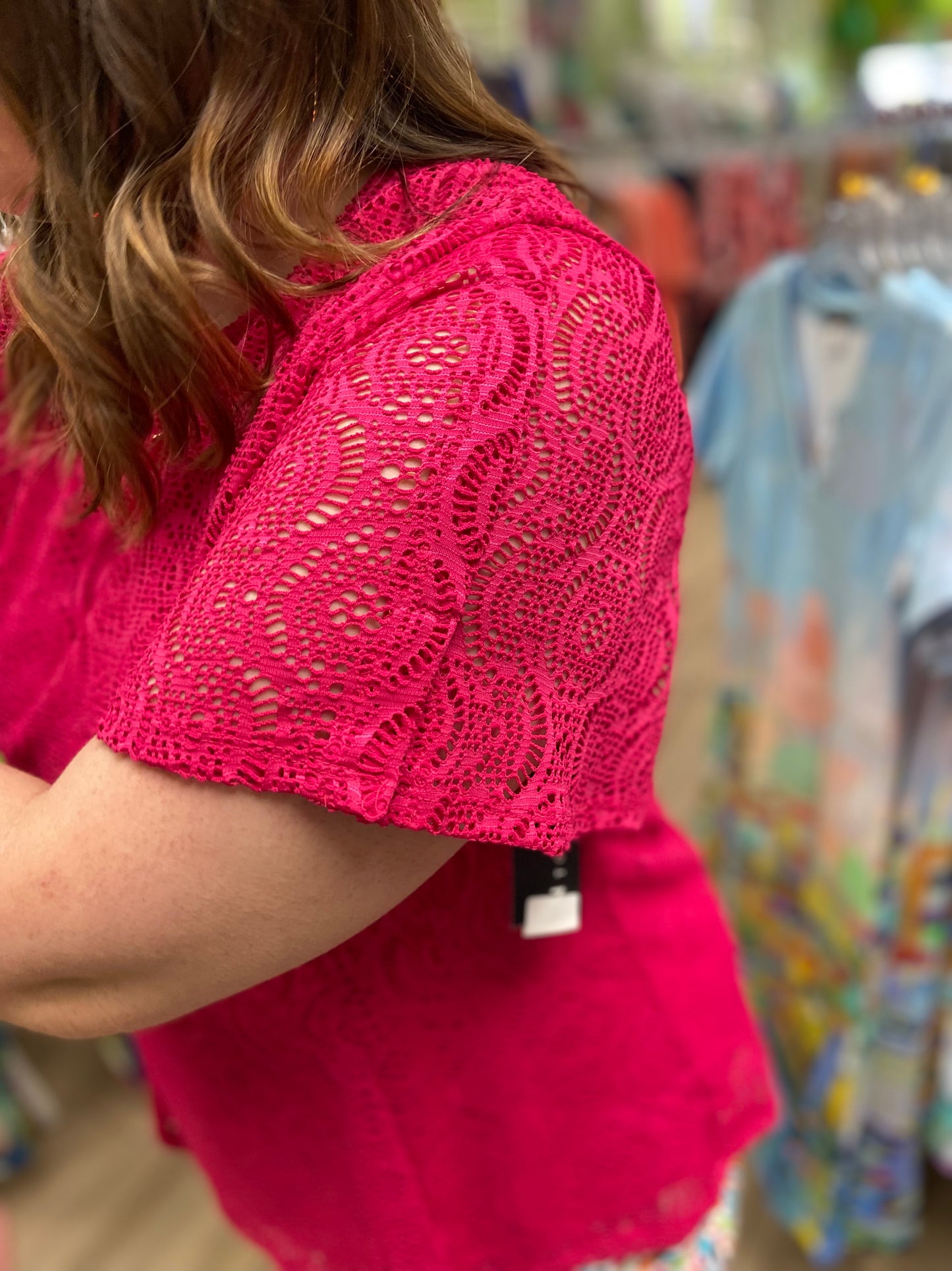 Southern Lady 41Q4 Fit & Flare Top