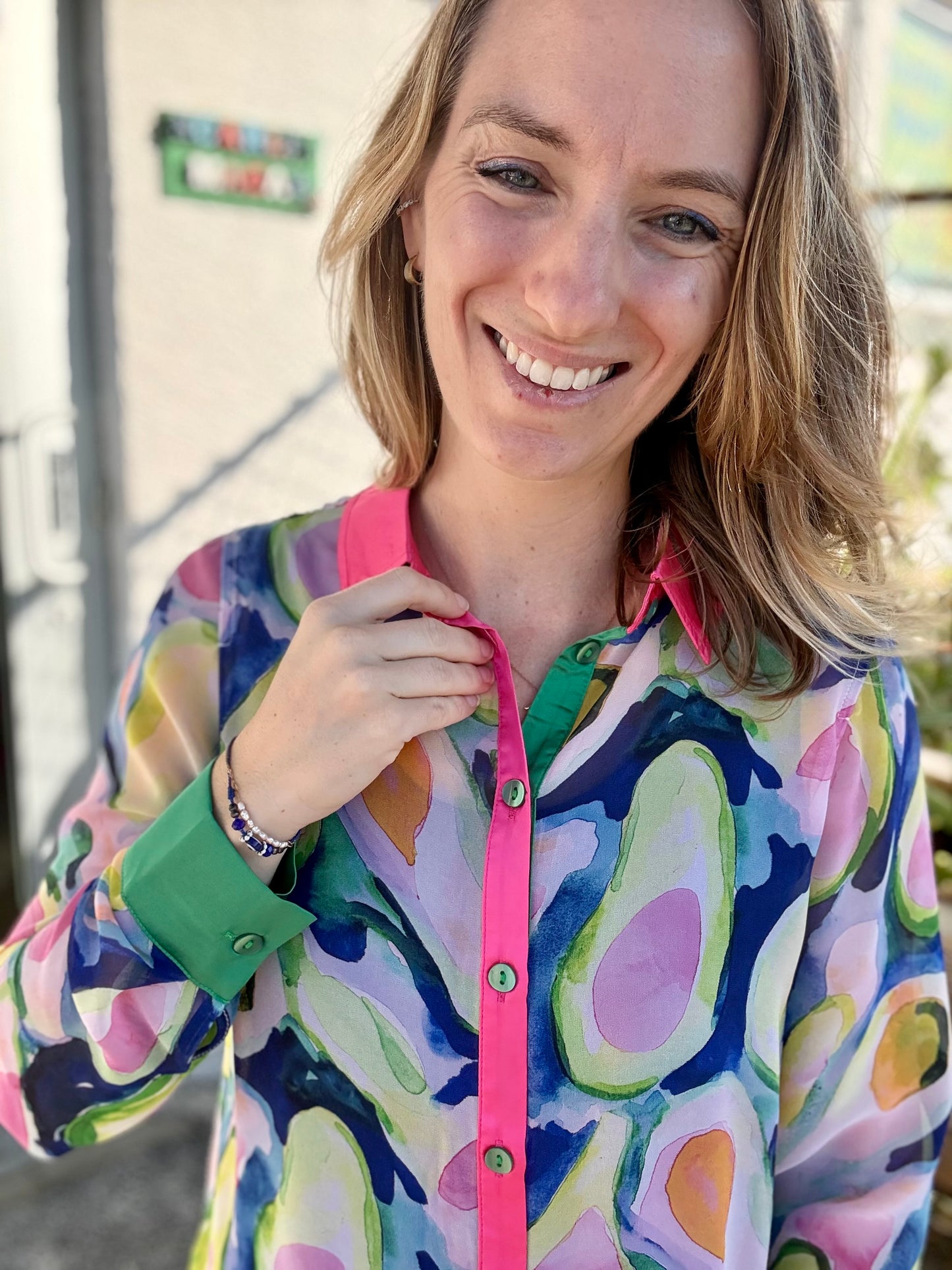 Terra T4671 Avocado Blouse Top