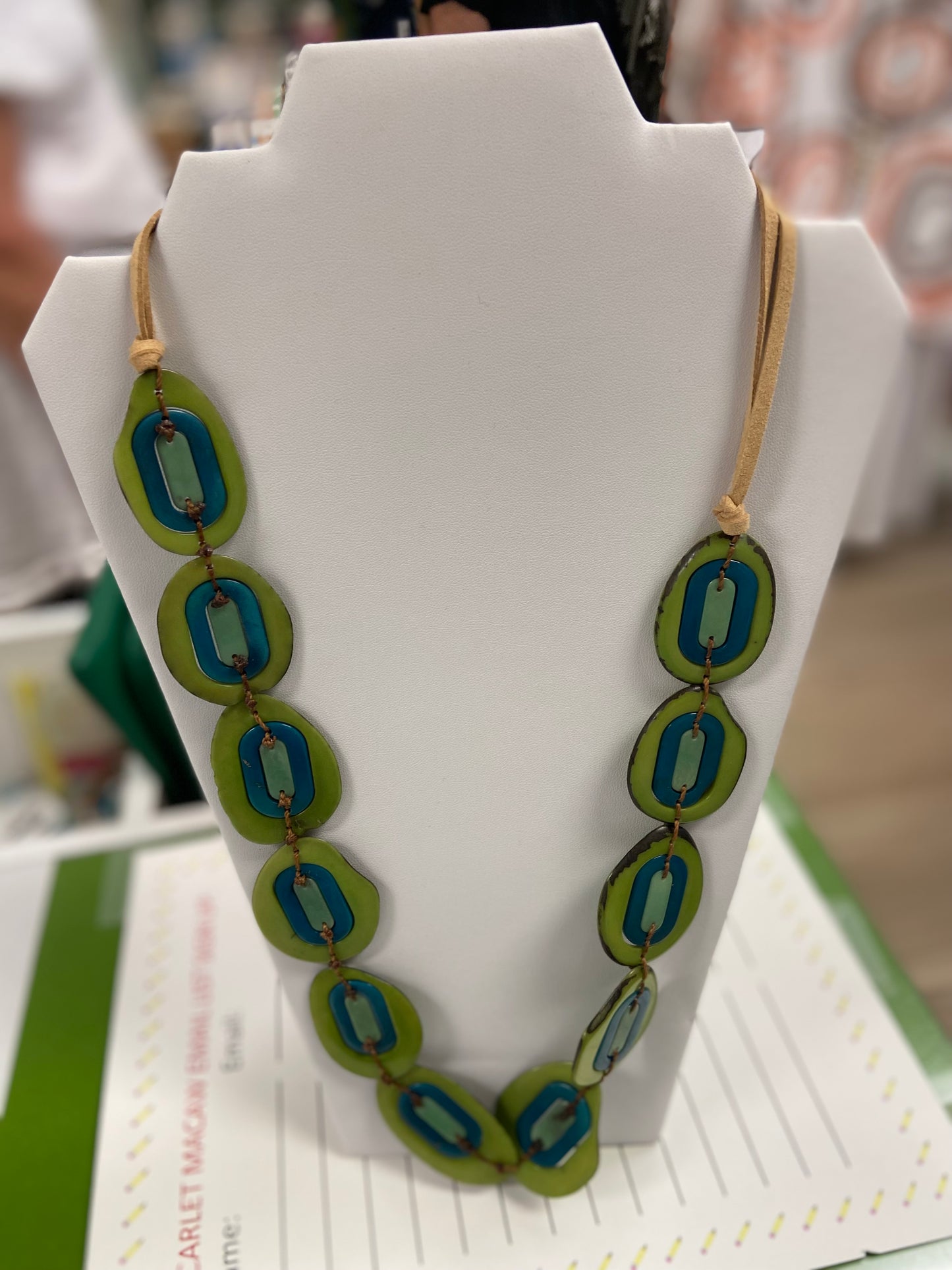 Tagua Yoli Necklace