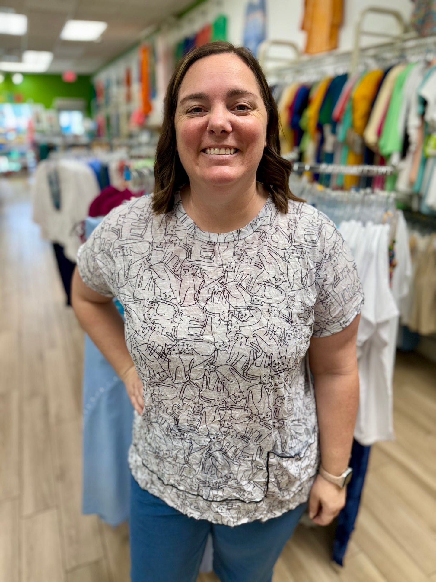 Jess & Jane RC8 Crinkle Top