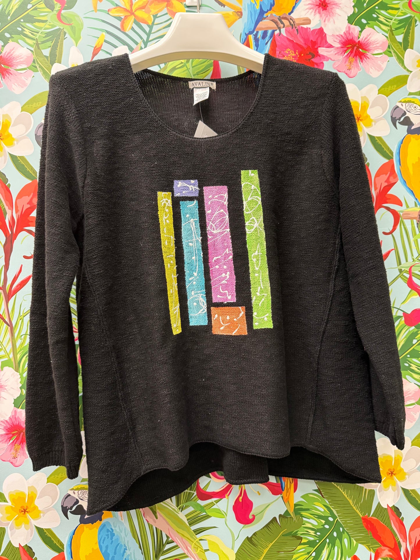 MoMo Sweater - Bright Bars