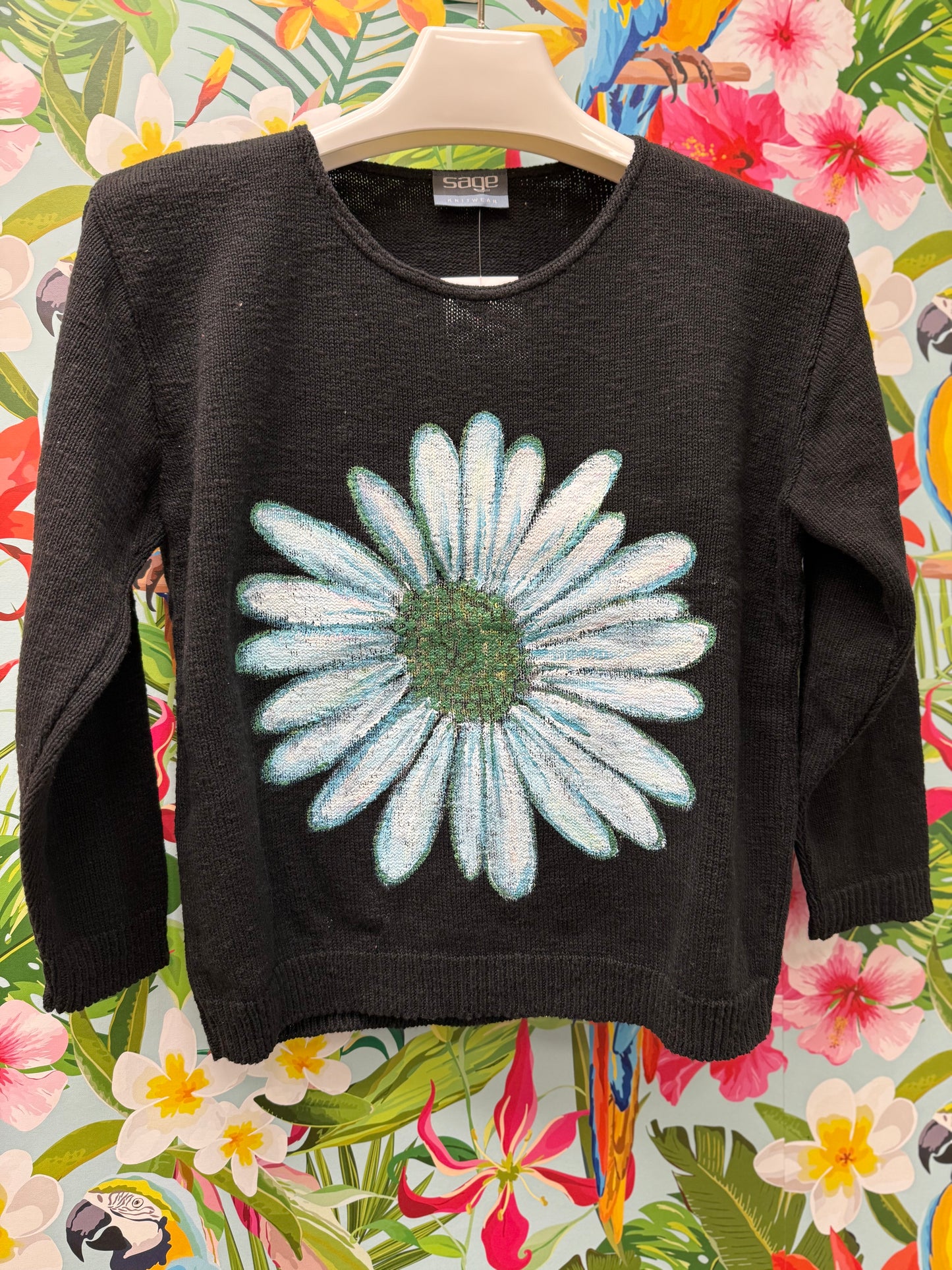 Lisalou Daisy Painted Sweater