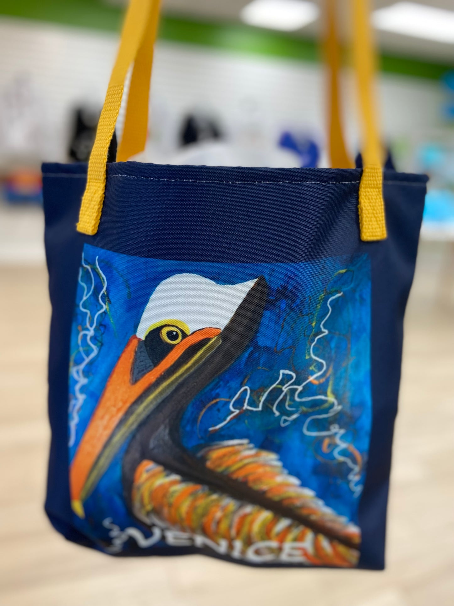 Peg Artist Print Tote Bags
