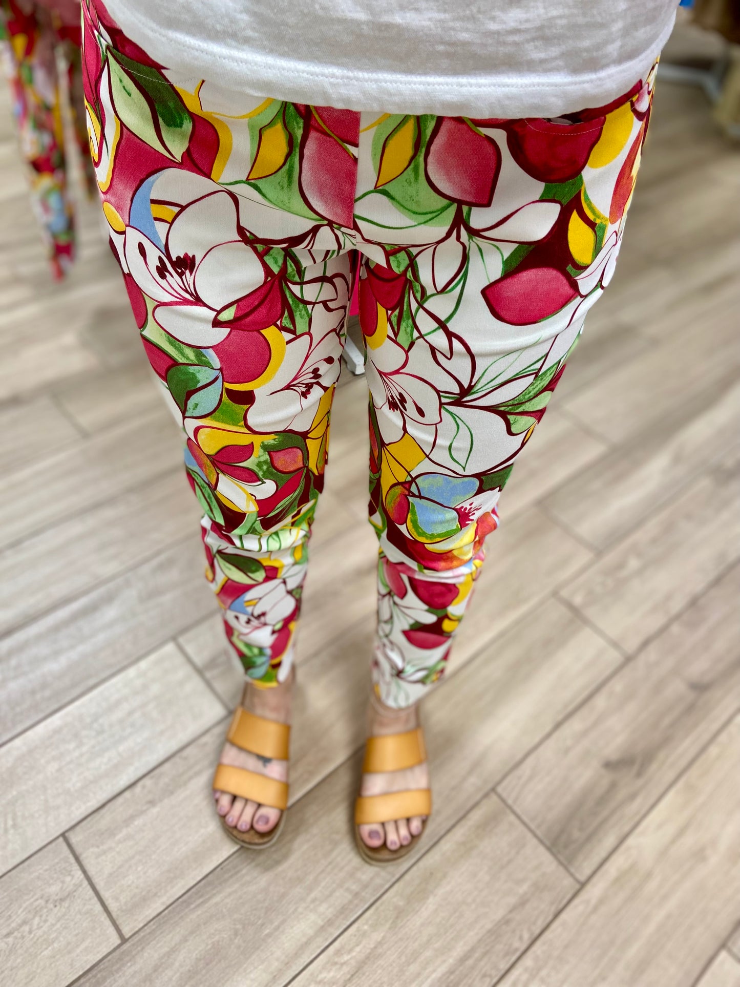 GG Jeans 98009 Print Stretch Pant