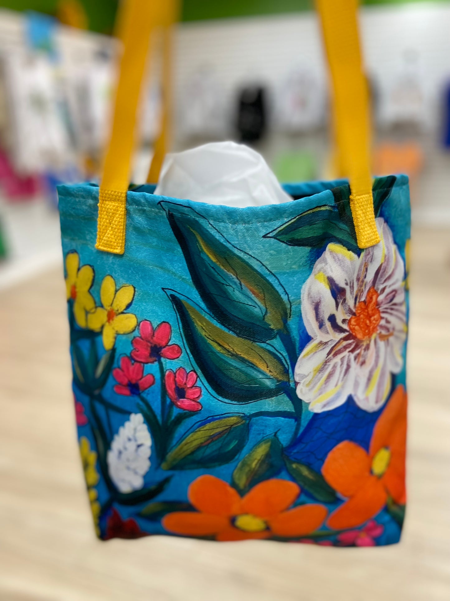 Peg Artist Print Tote Bags