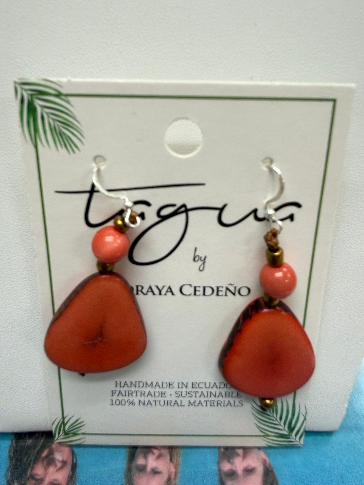 Tagua Alma Earring