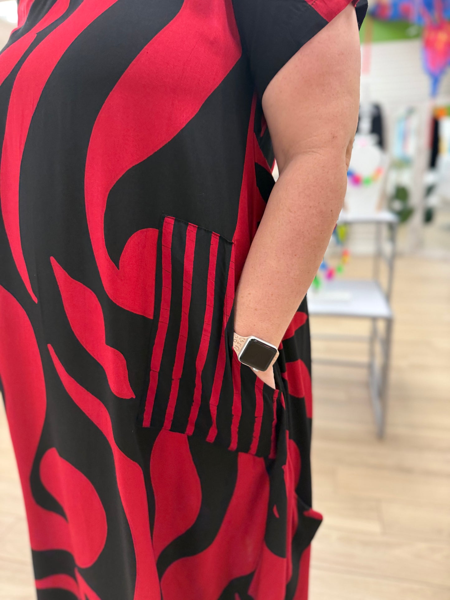 Iguana Maria Batik Maxi Dress