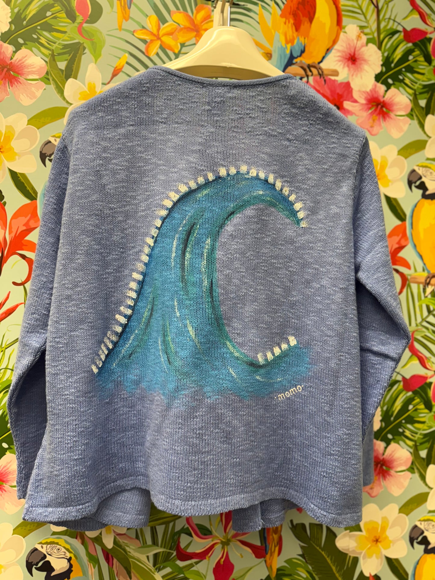 MoMo Sweater - Sea Spray