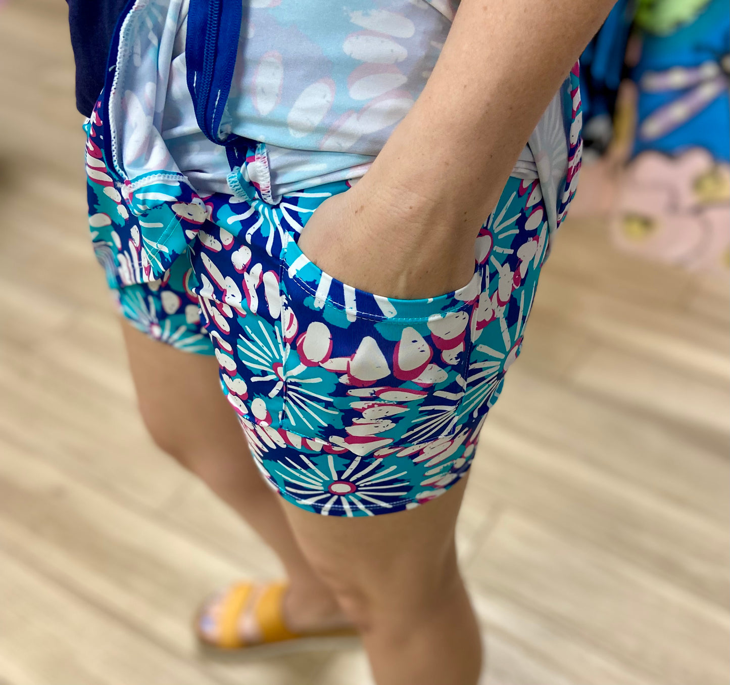 Capleton Road UPF Zip Side Skort