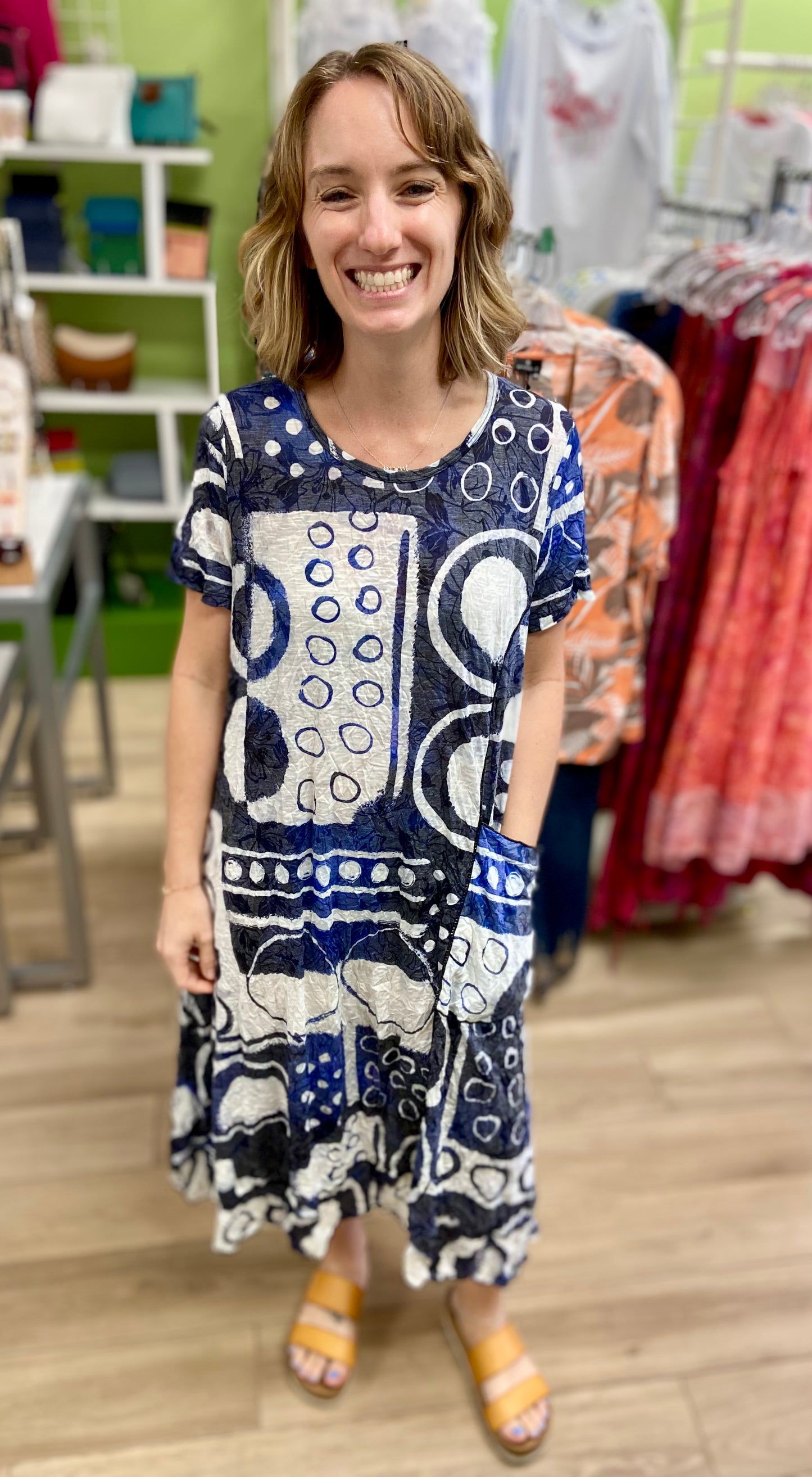 Jess & Jane RC9 Crinkle Dress