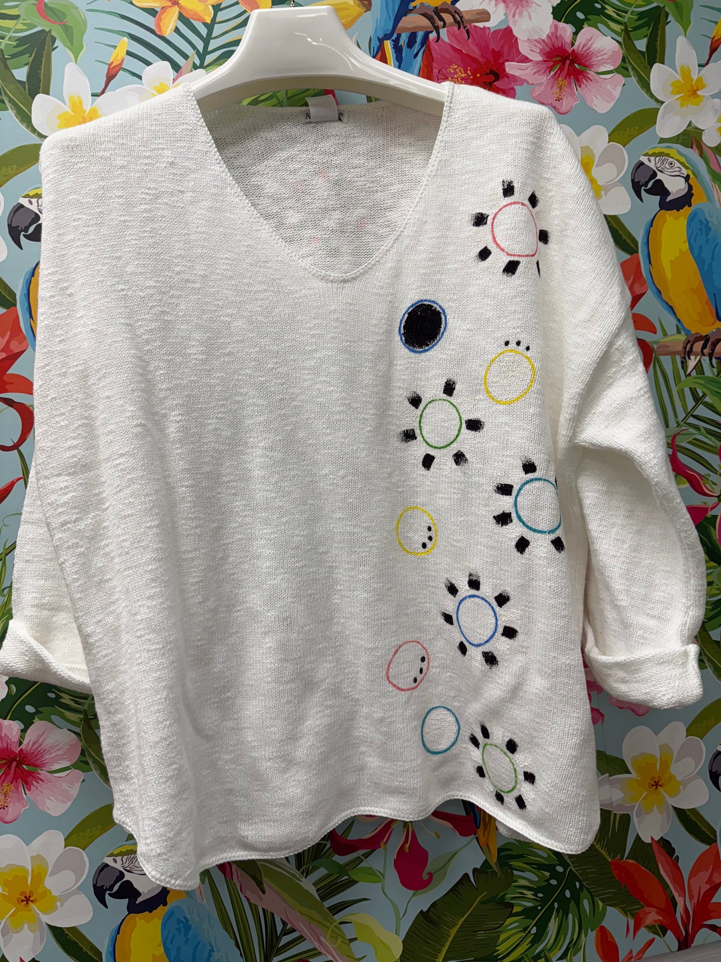MoMo Sweater - Happy Daze Dots