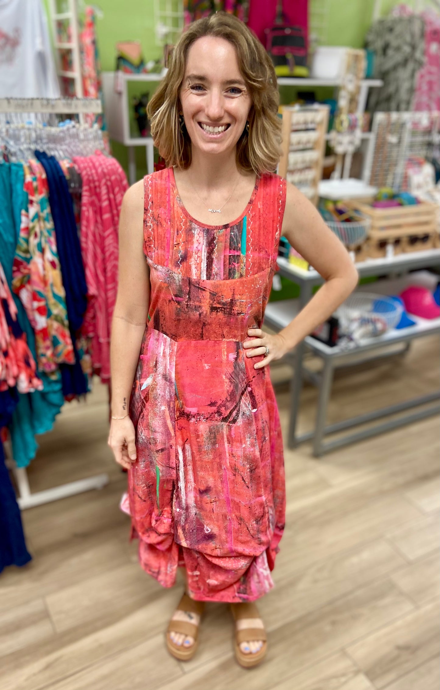 Parsley & Sage 25T15D Kelly Midi Dress