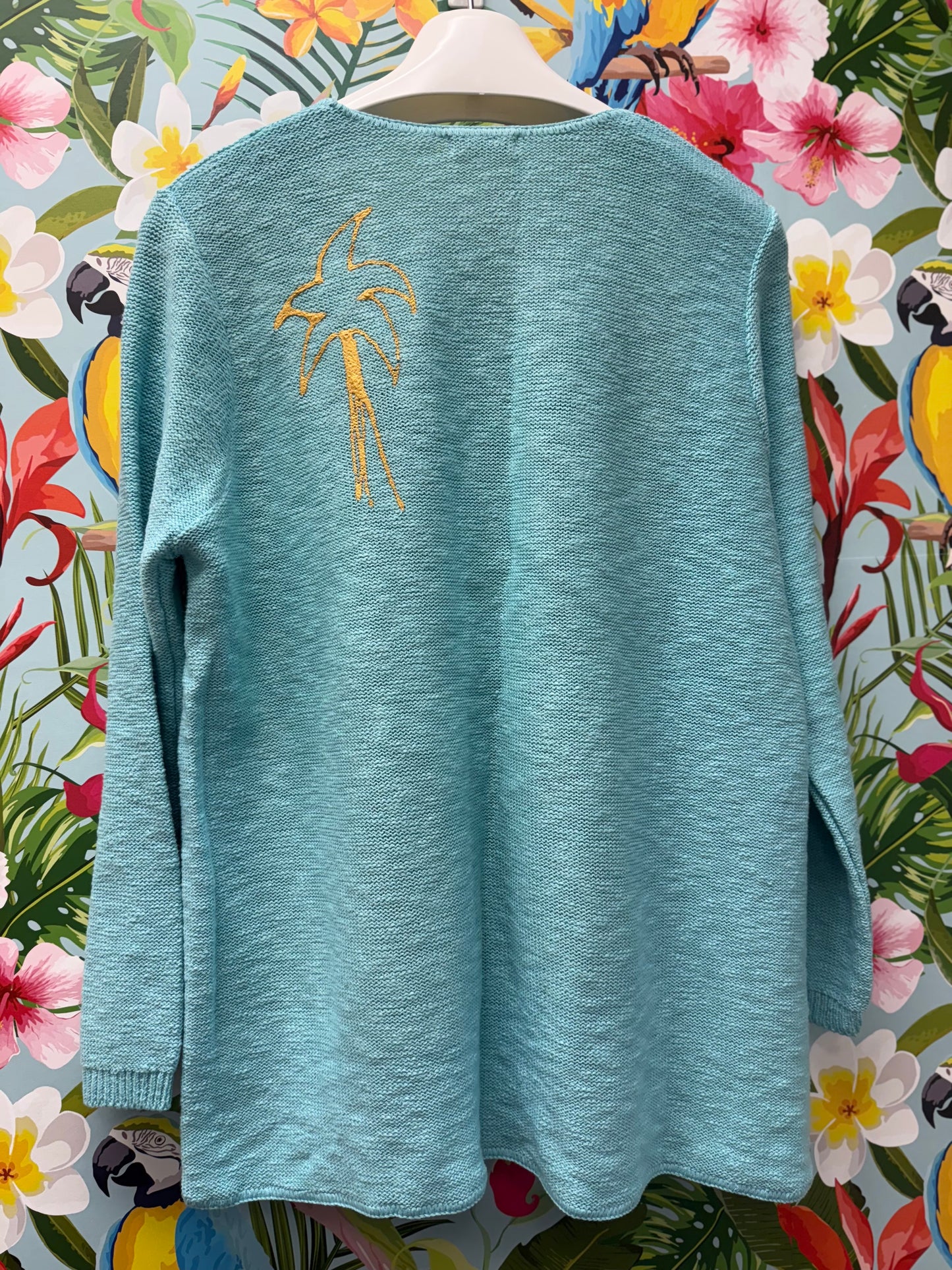 Peg Painted Solo Side Palm Sweater