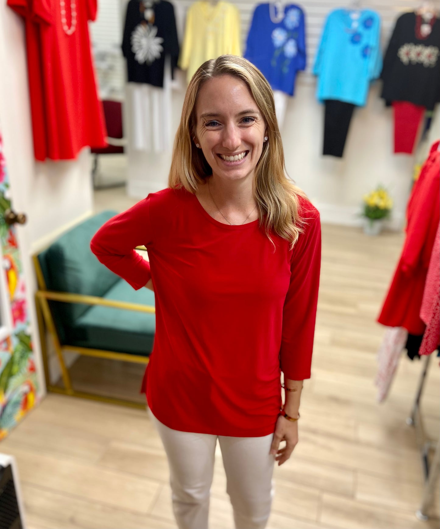 Valentina Solid 3/4 Top