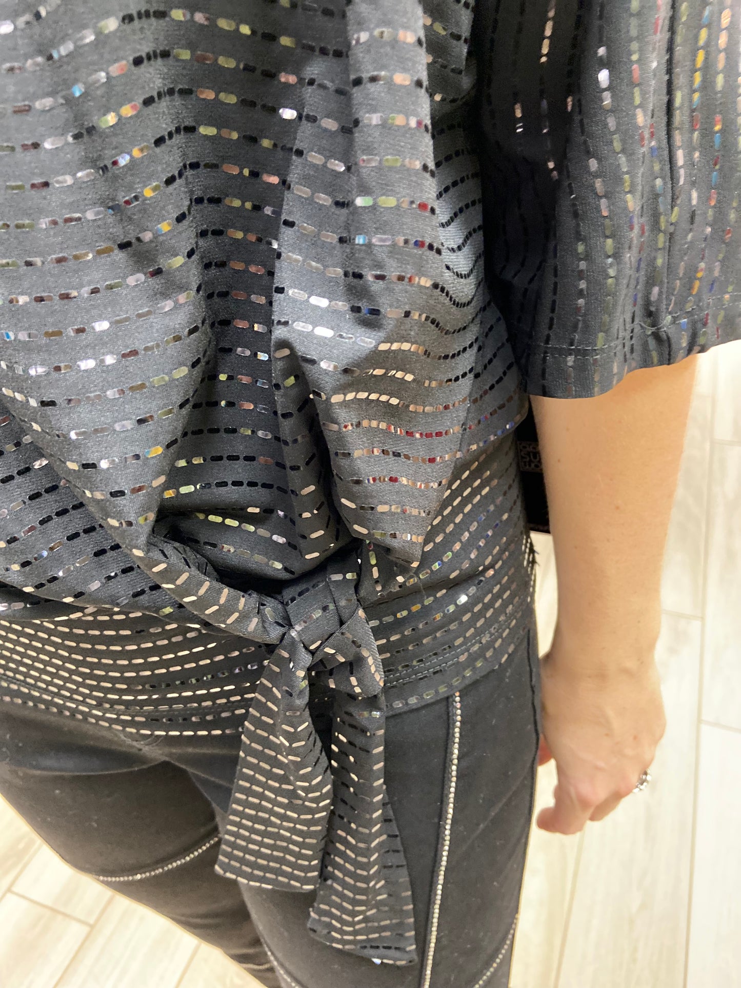 Clara Sunwoo T207 Tie Side Top