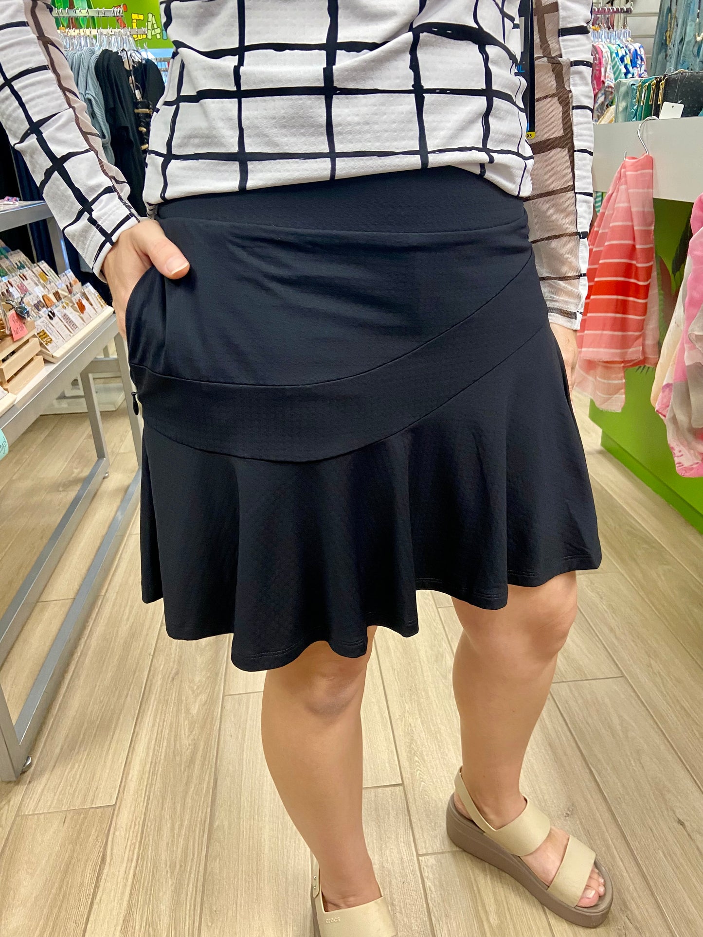 Ibkul 20000 UPF Flounce Skort
