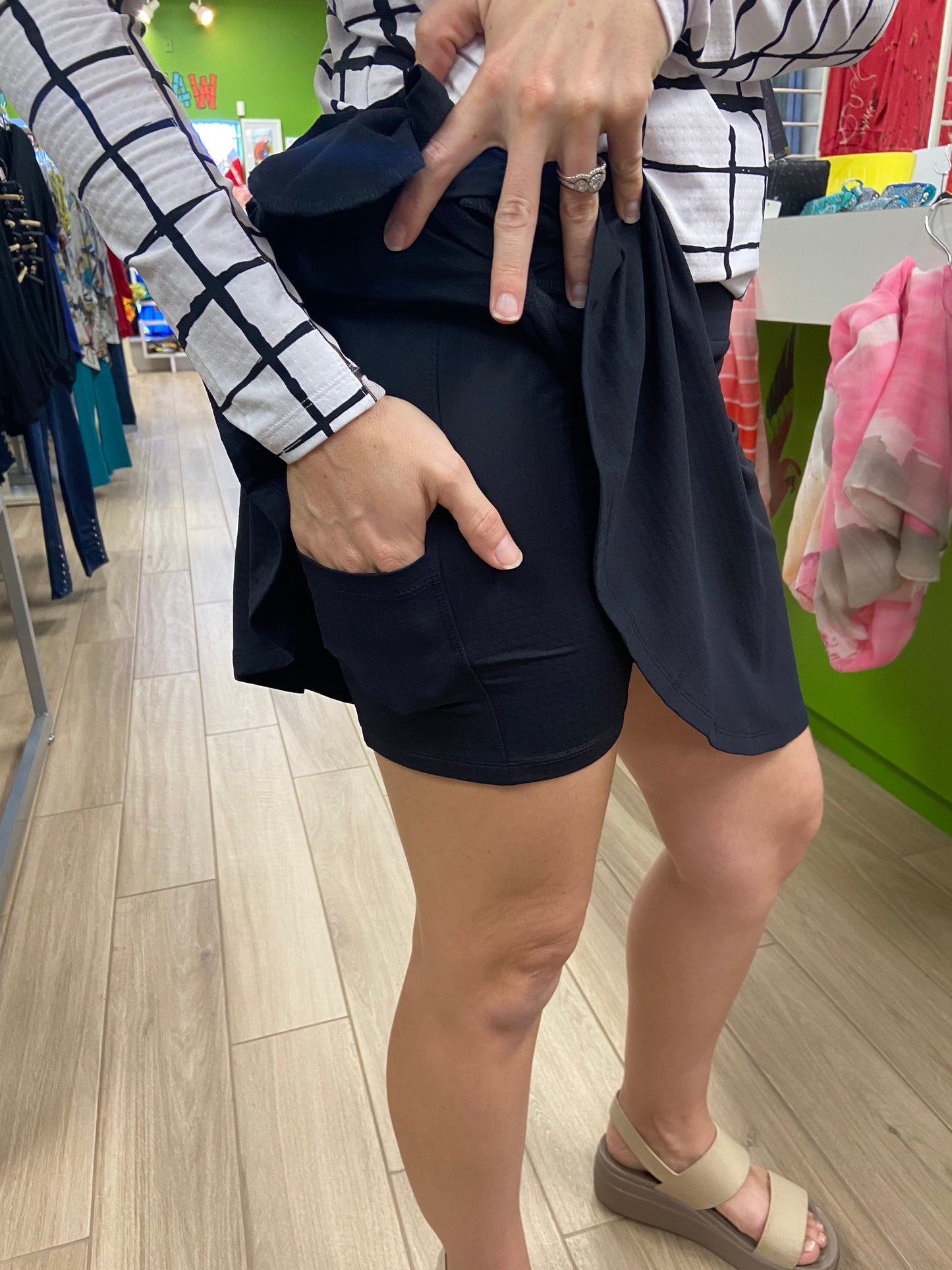 Ibkul 20000 UPF Flounce Skort