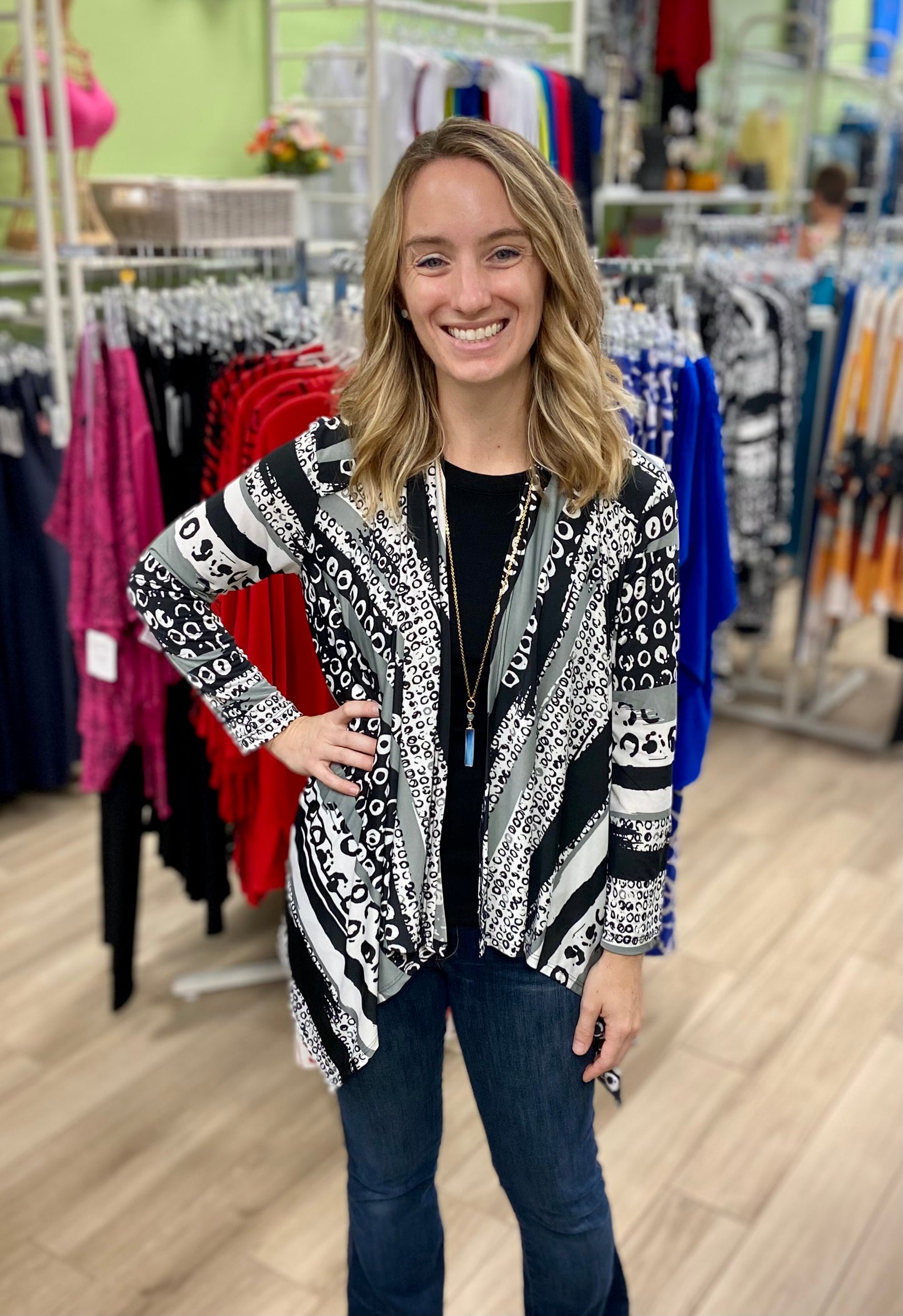 Klaveli Magda Open Cardigan
