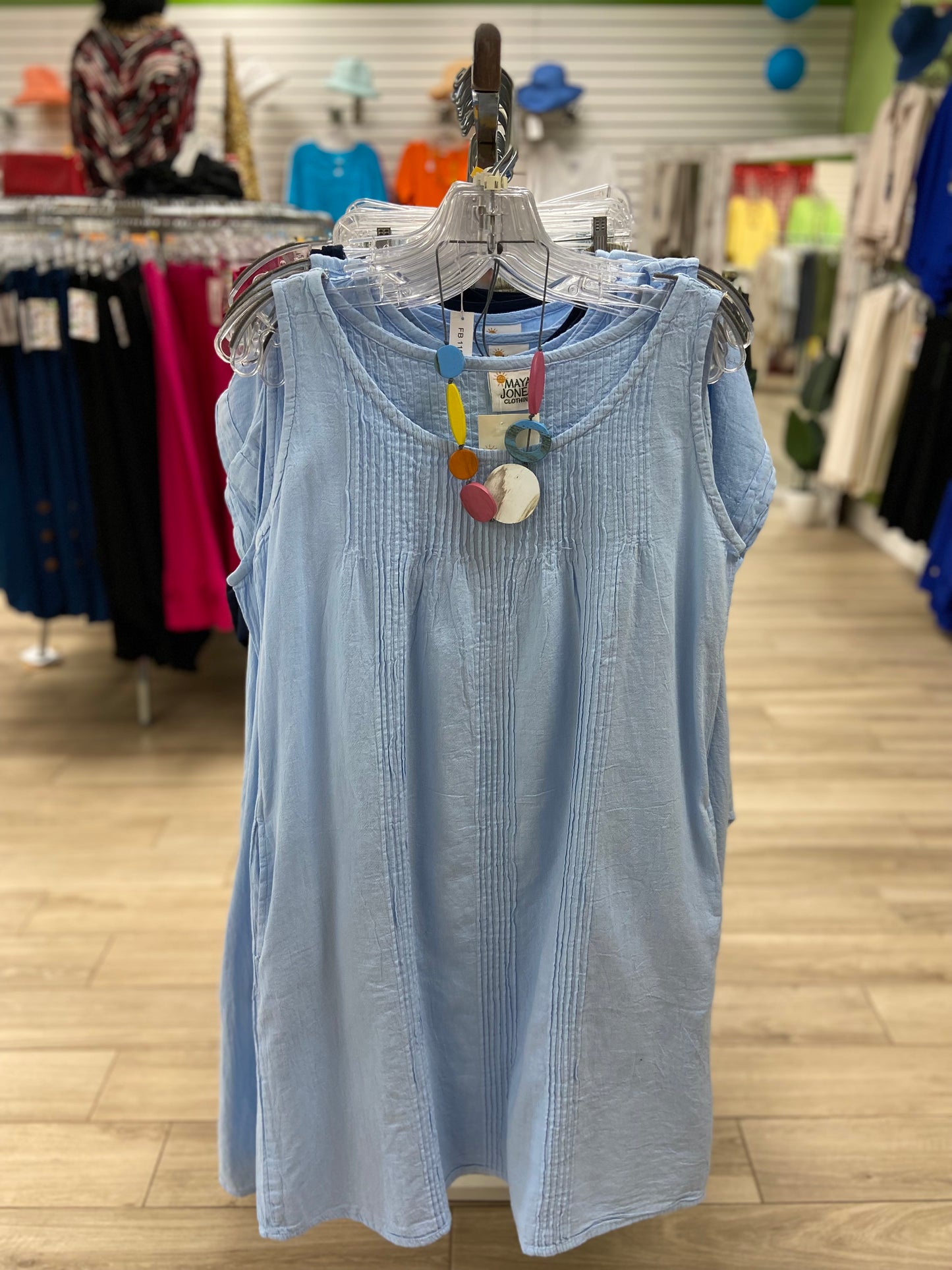 Maya Jones 1202 Pleated Dress