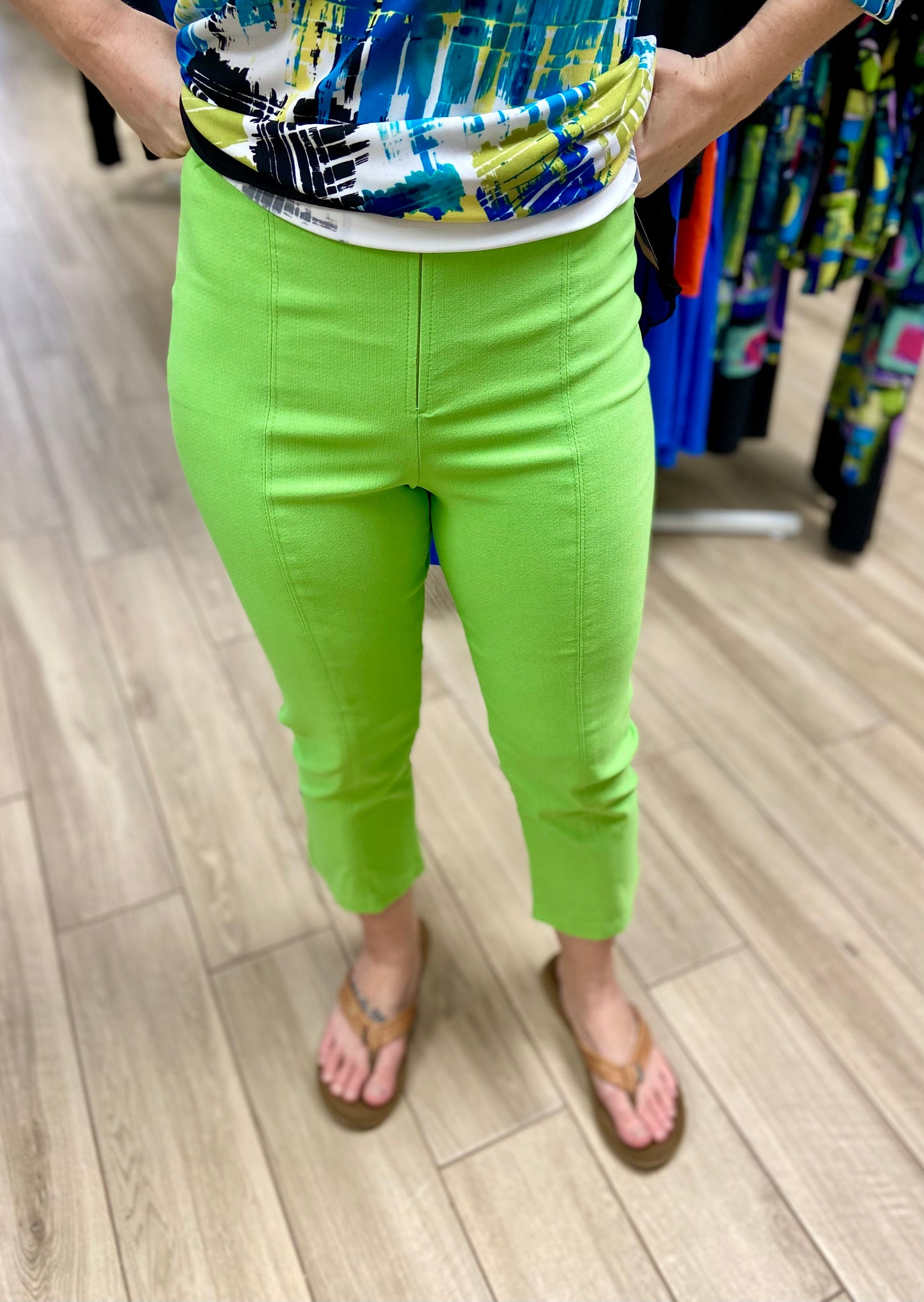 Klaveli Kennedy Slit Back Capri
